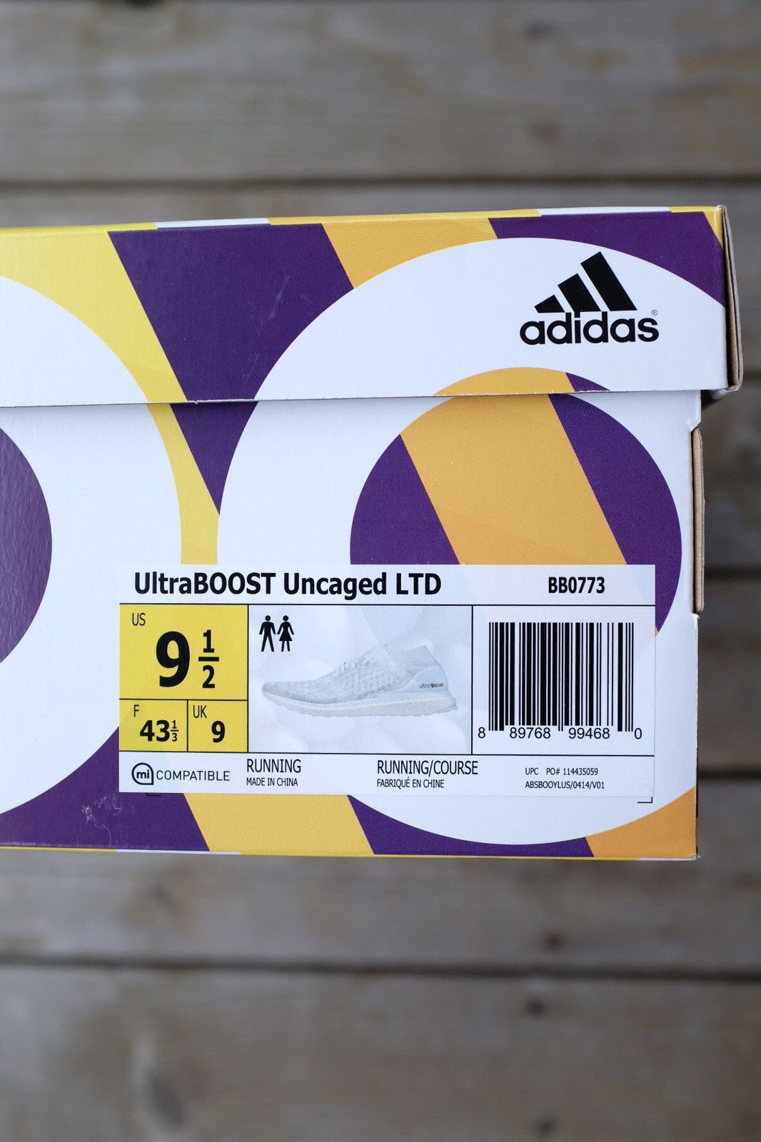 Adidas UltraBoost Uncaged Triple White OG 2016 Size US 9.5 / EU 42-43 - 9 Thumbnail