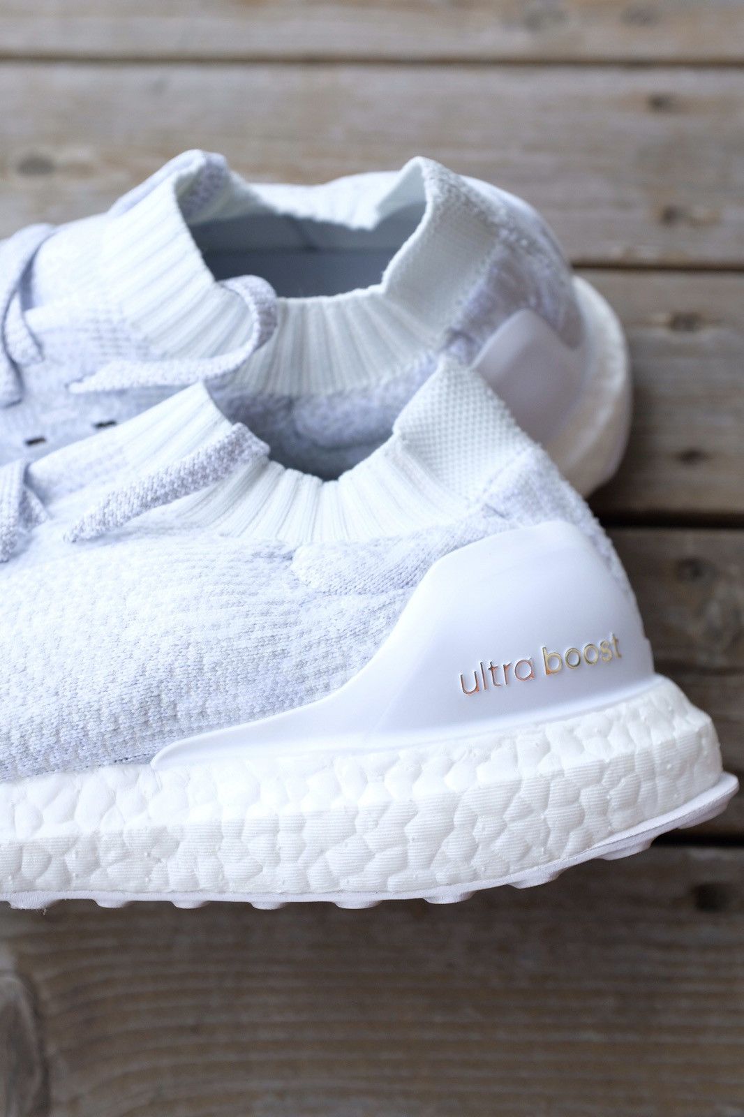 Adidas UltraBoost Uncaged Triple White OG 2016 Size US 9.5 / EU 42-43 - 6 Thumbnail