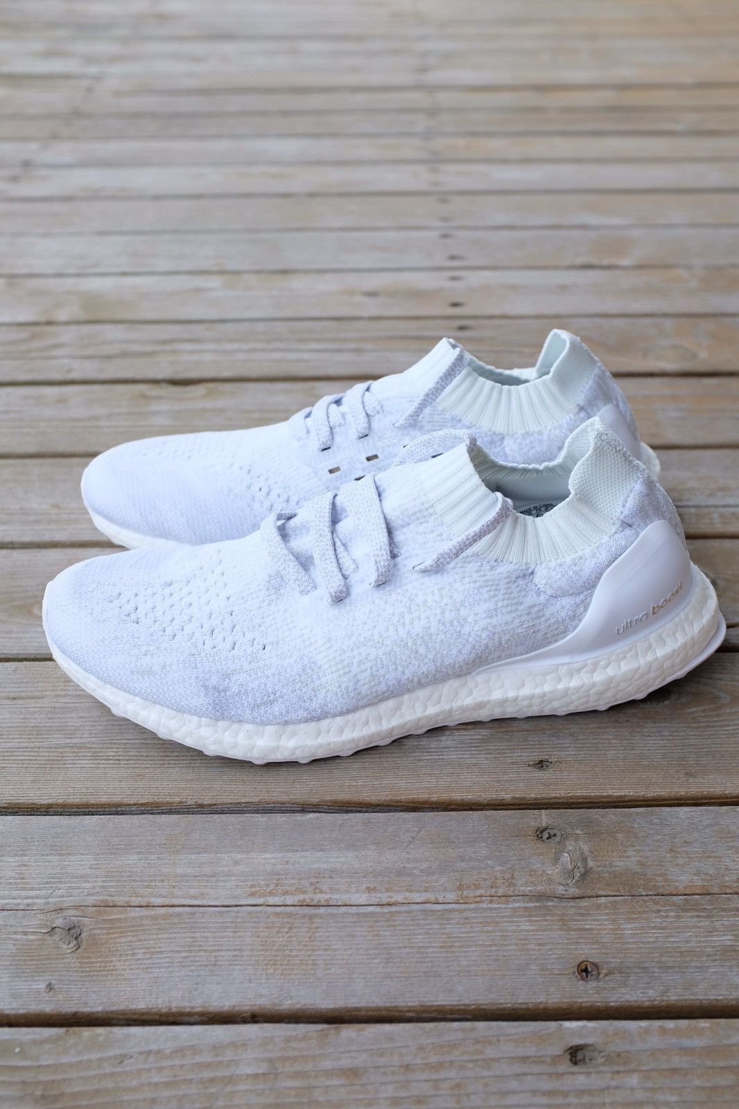 Adidas UltraBoost Uncaged Triple White OG 2016 Size US 9.5 / EU 42-43 - 3 Thumbnail