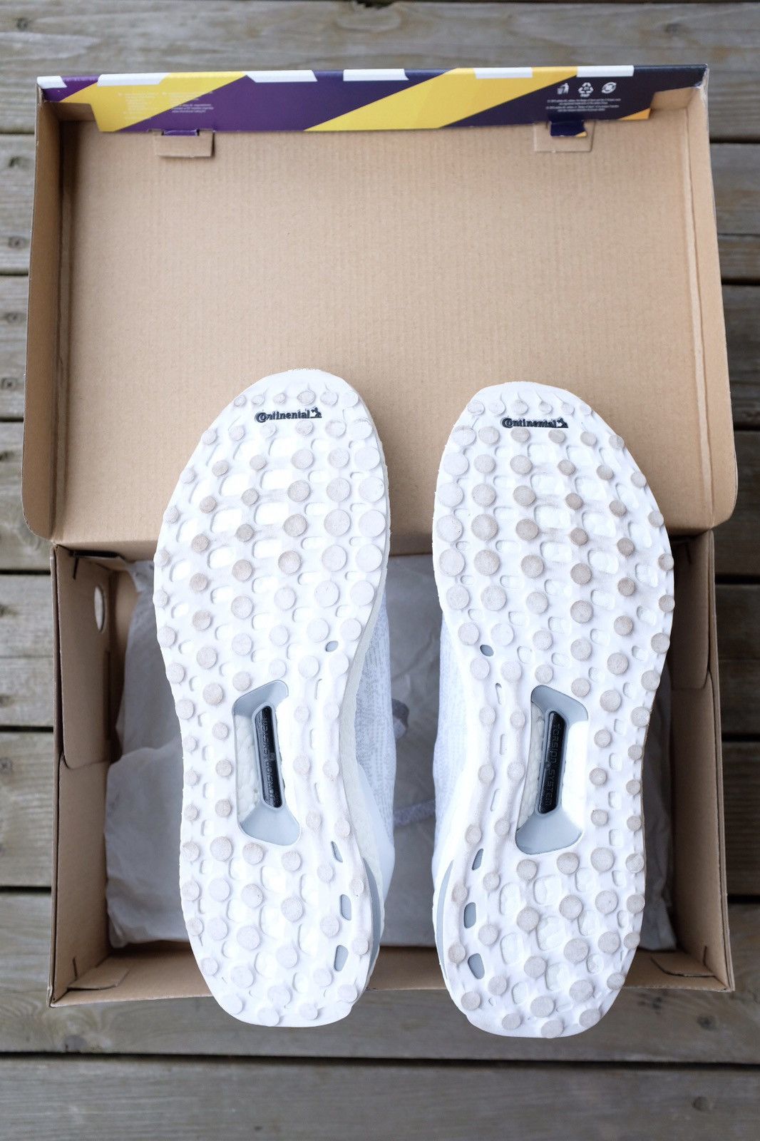 Adidas UltraBoost Uncaged Triple White OG 2016 Size US 9.5 / EU 42-43 - 8 Thumbnail