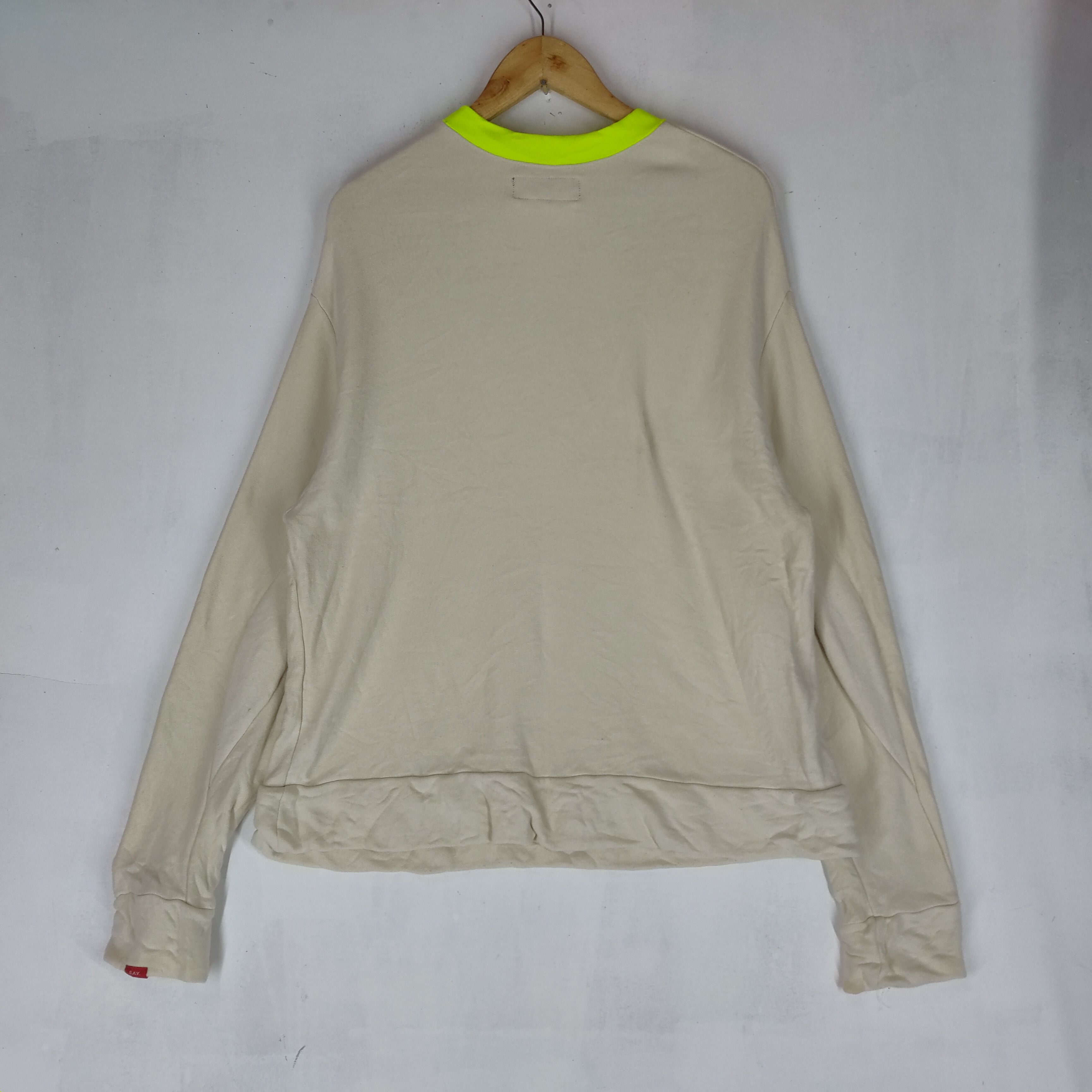 Japanese Brand SAY Standard And You Made in Japan Large Size Sweatshirt Size US L / EU 52-54 / 3 - 6 Thumbnail