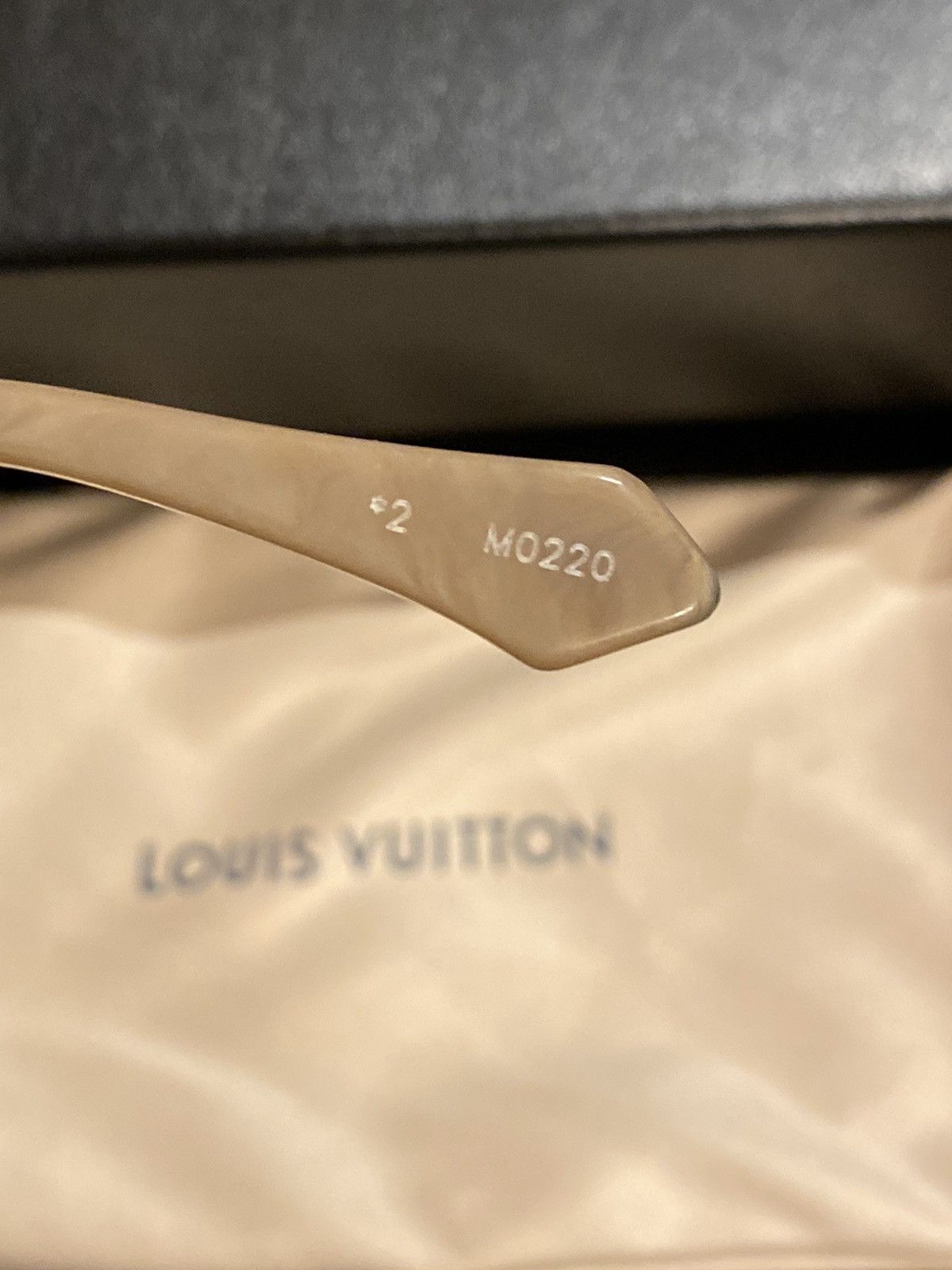 Louis Vuitton Louis Vuitton 1.1 Millionaires Camel Sunglasses Size ONE SIZE - 9 Thumbnail