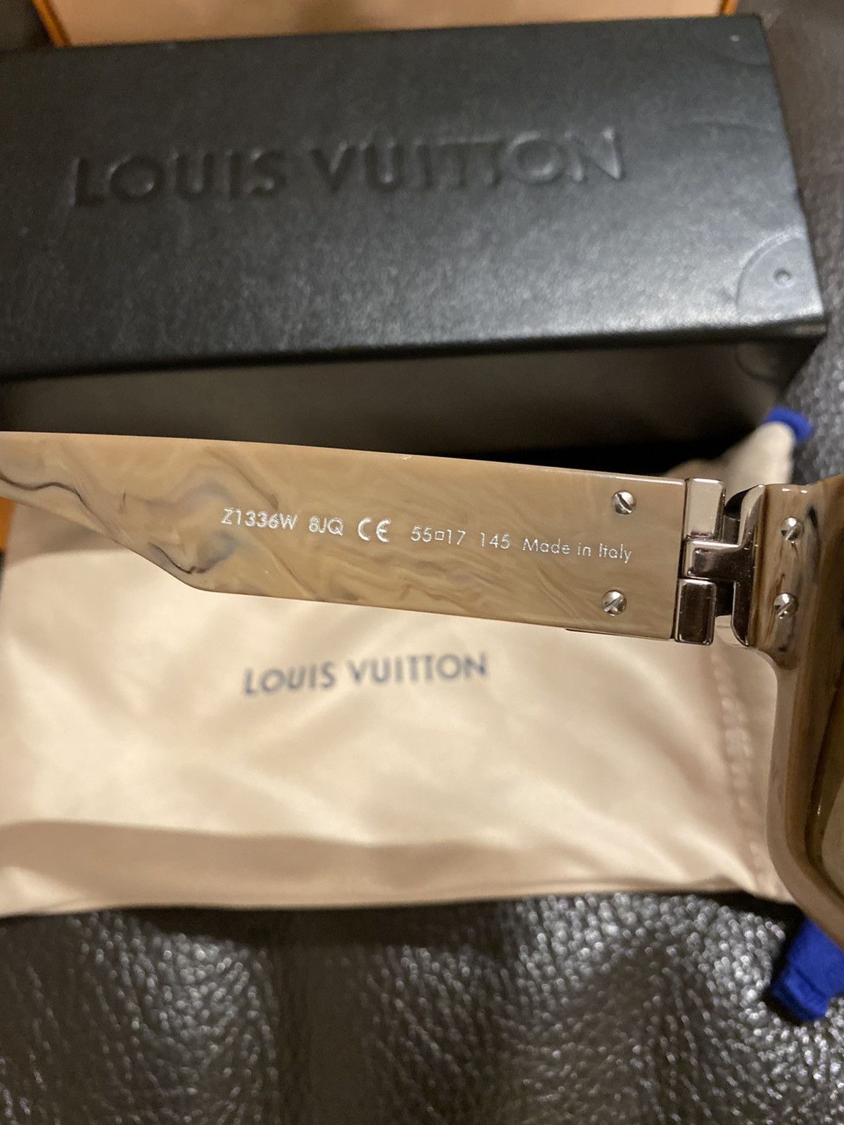 Louis Vuitton Louis Vuitton 1.1 Millionaires Camel Sunglasses Size ONE SIZE - 6 Thumbnail