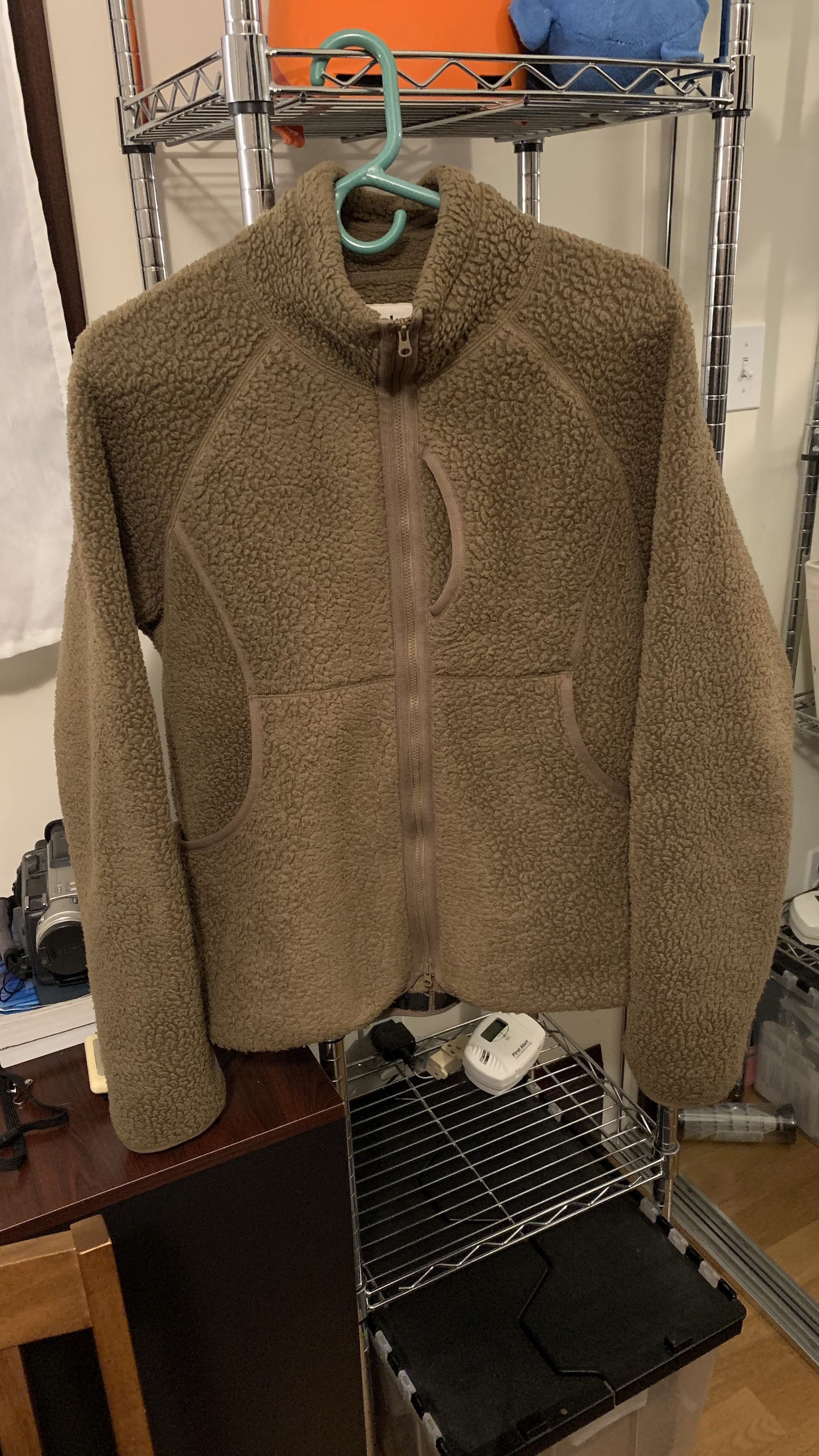 image of Snow Peak Boa Fleece Jacket in Brown, Men's (Size Small)