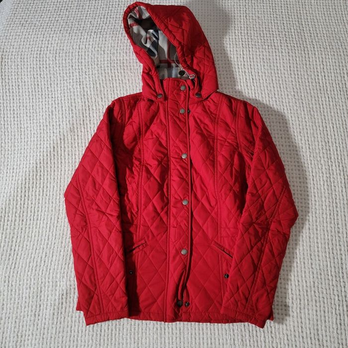 Barbour Barbour Tartan Red Womens Quilted Jacket Barbour International