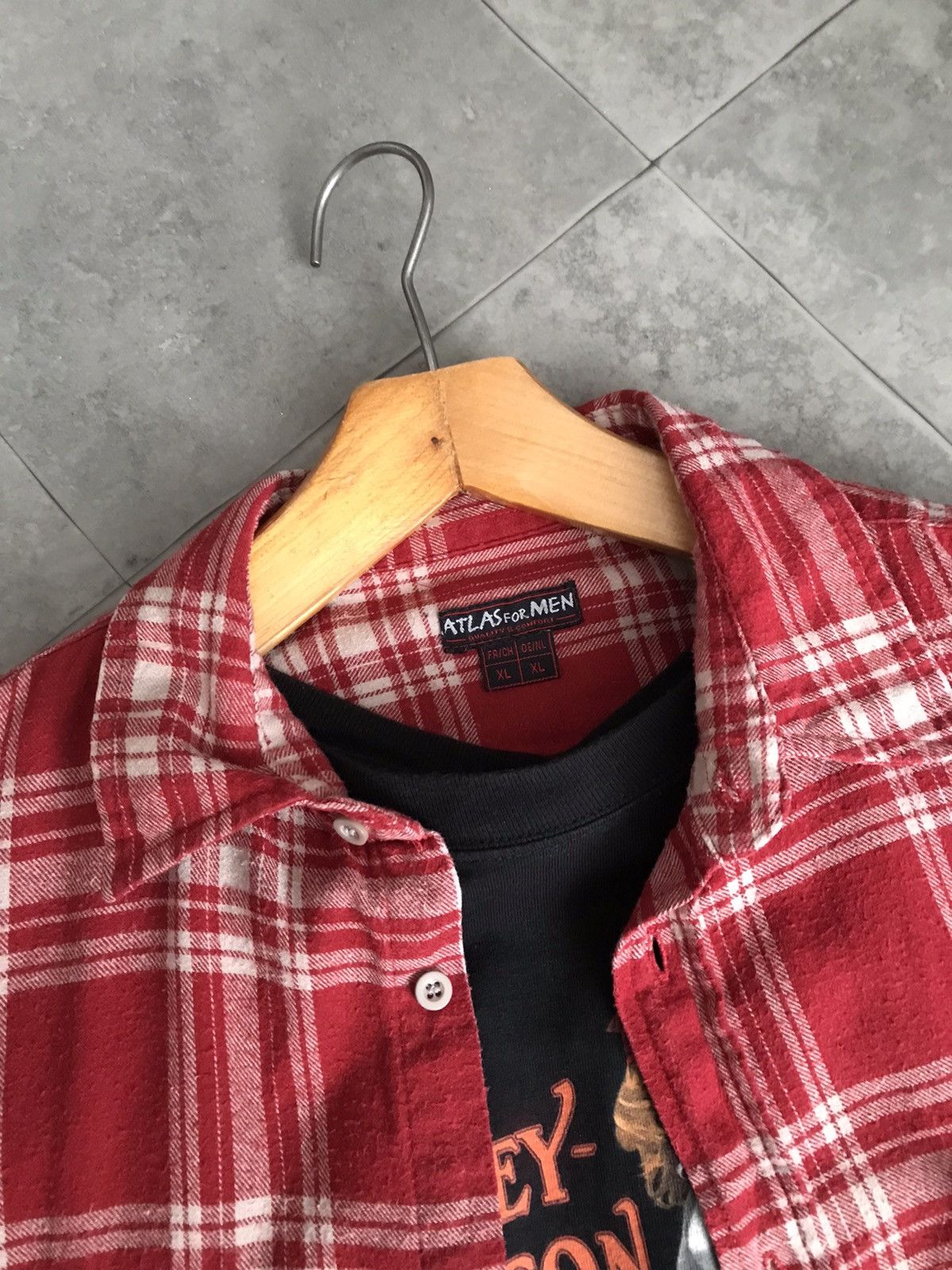 Flannel × Vintage Vintage Flannel Shirt Travis Scott Style Size US XL / EU 56 / 4 - 5 Thumbnail