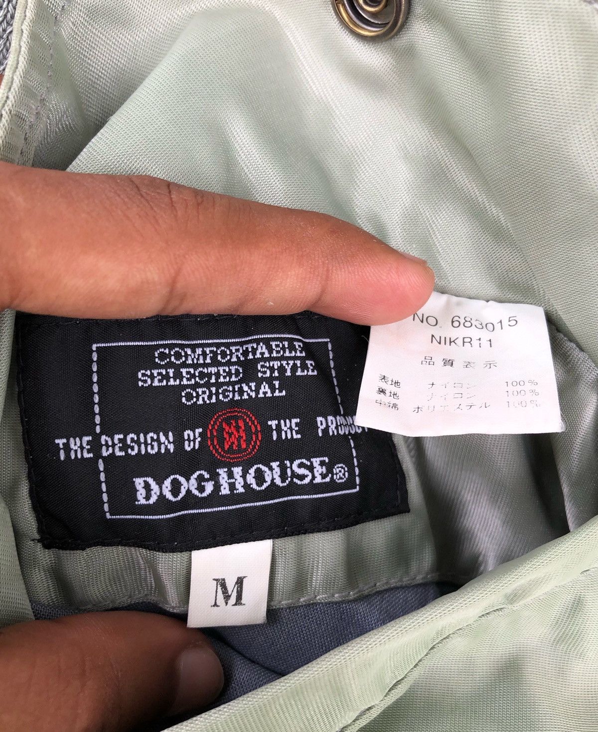 Japanese Brand 🔥Vintage Dog House Reversible Flight Bomber Jacket Size US XL / EU 56 / 4 - 12 Thumbnail