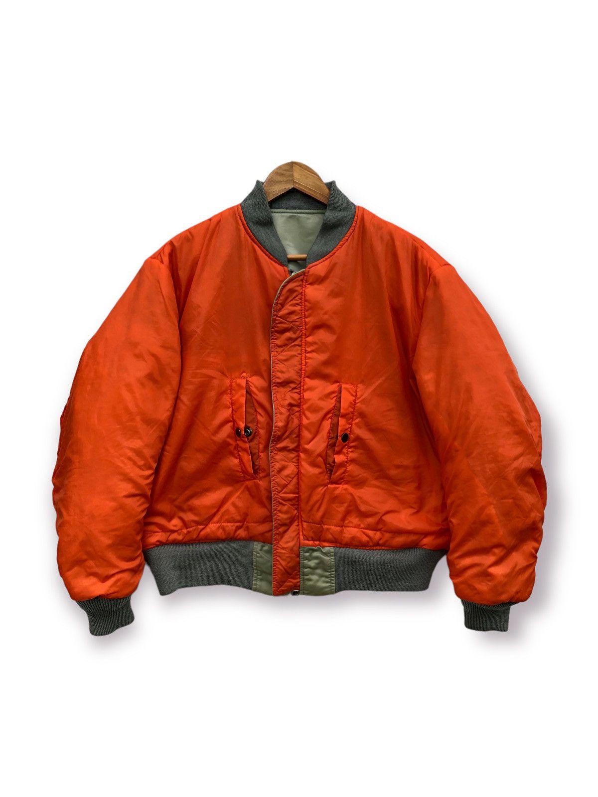 Japanese Brand 🔥Vintage Dog House Reversible Flight Bomber Jacket Size US XL / EU 56 / 4 - 5 Thumbnail