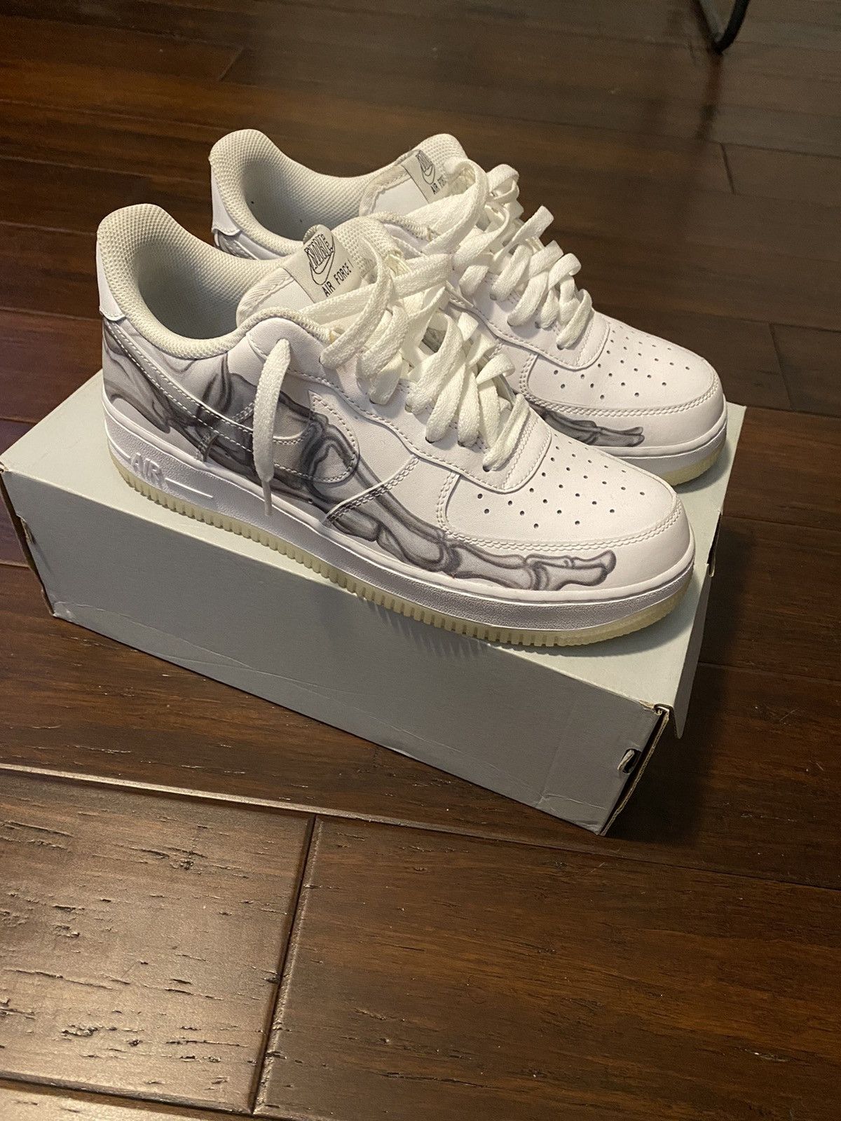 Nike AIR FORCE 1 LOW QS SKELETON 2018 | Grailed
