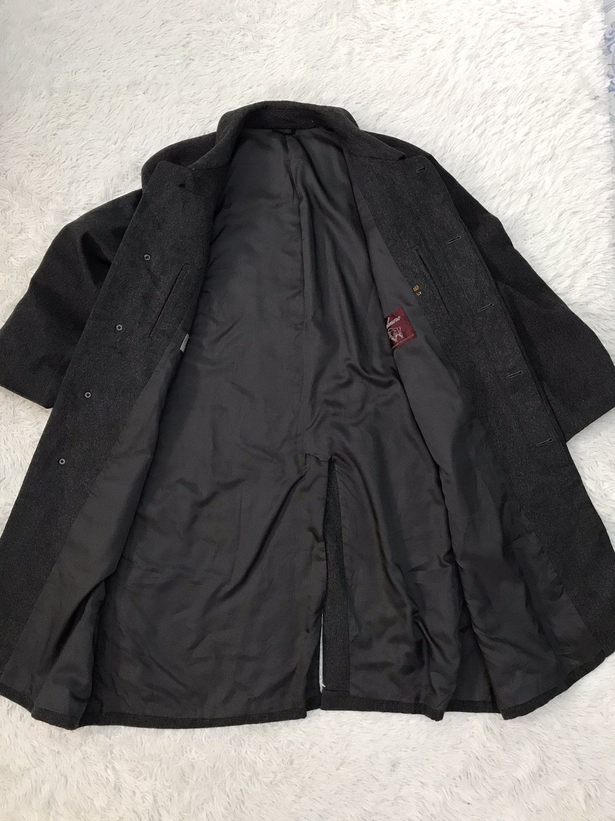 Pierre Cardin Creation Pierre Cardin Long Coat Cashmere Wool Size US M / EU 48-50 / 2 - 11 Thumbnail