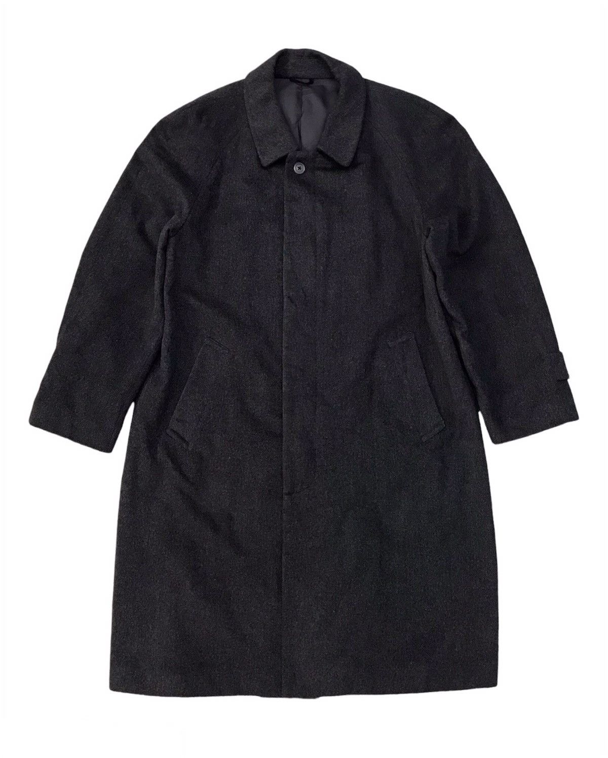 Pierre Cardin Creation Pierre Cardin Long Coat Cashmere Wool Size US M / EU 48-50 / 2 - 1 Thumbnail
