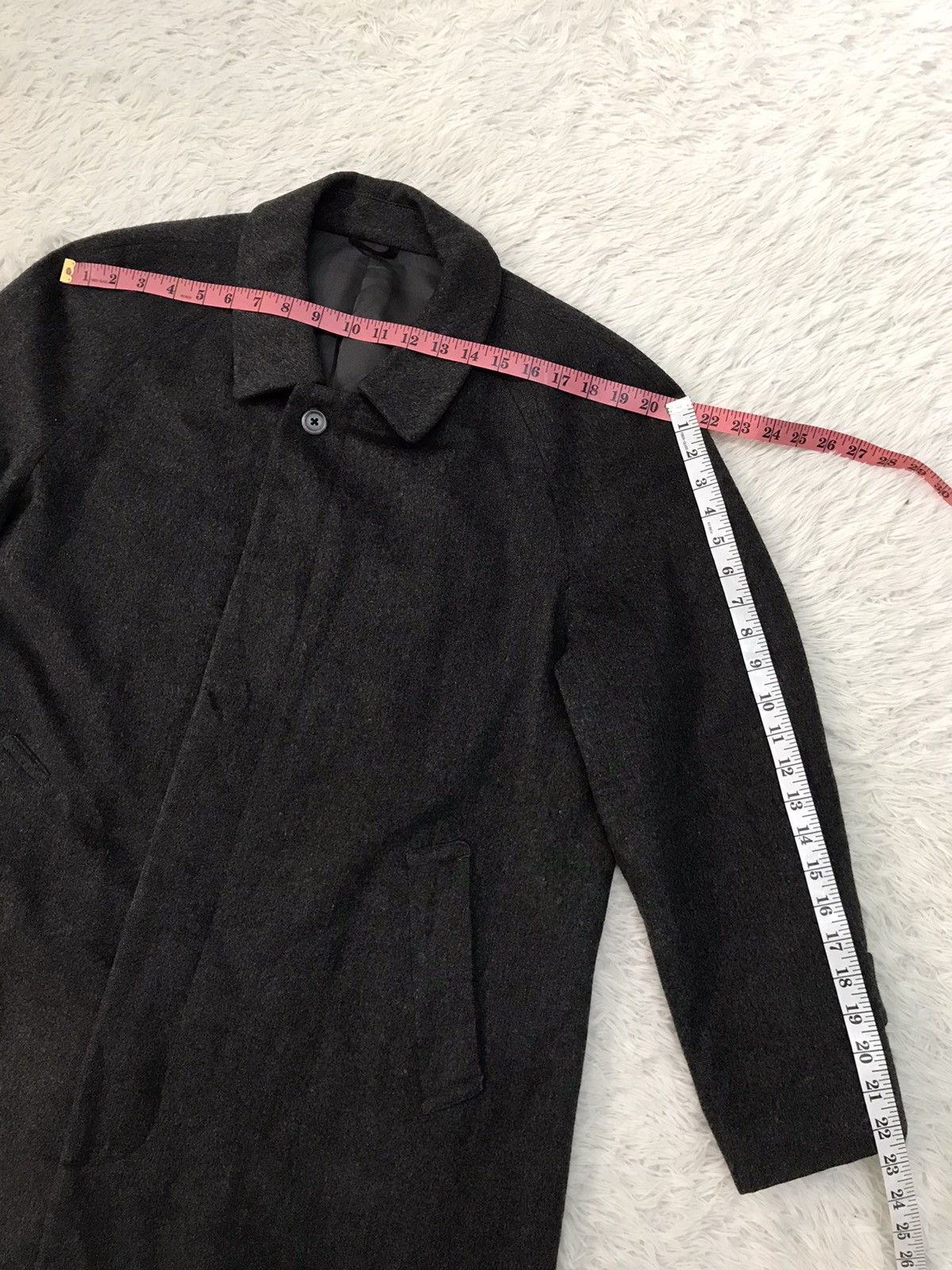 Pierre Cardin Creation Pierre Cardin Long Coat Cashmere Wool Size US M / EU 48-50 / 2 - 18 Thumbnail