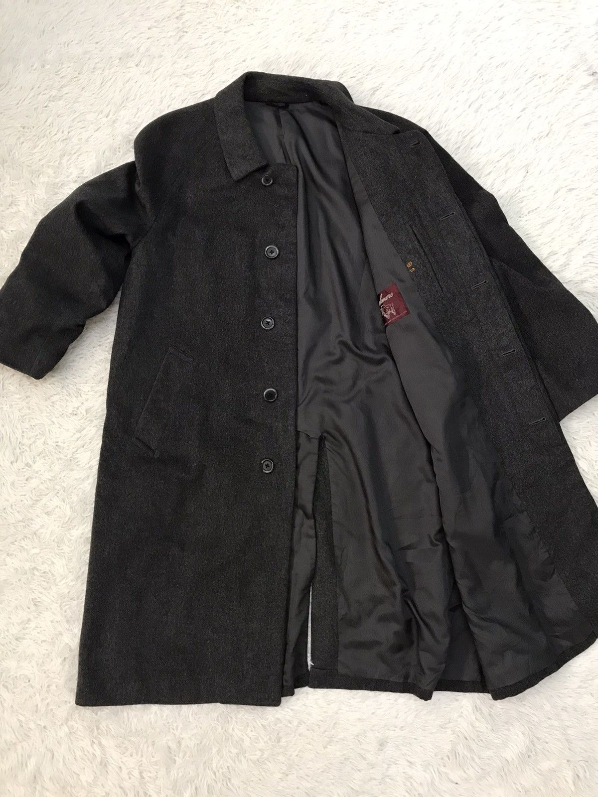 Pierre Cardin Creation Pierre Cardin Long Coat Cashmere Wool Size US M / EU 48-50 / 2 - 10 Thumbnail