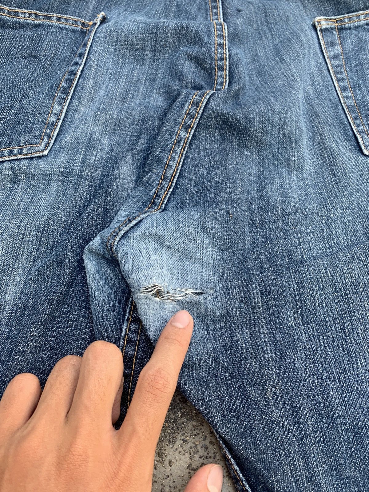 If Six Was Nine Vintage Japanese Brand Dragon Embroidery Jeans Size US 42 / EU 58 - 9 Thumbnail