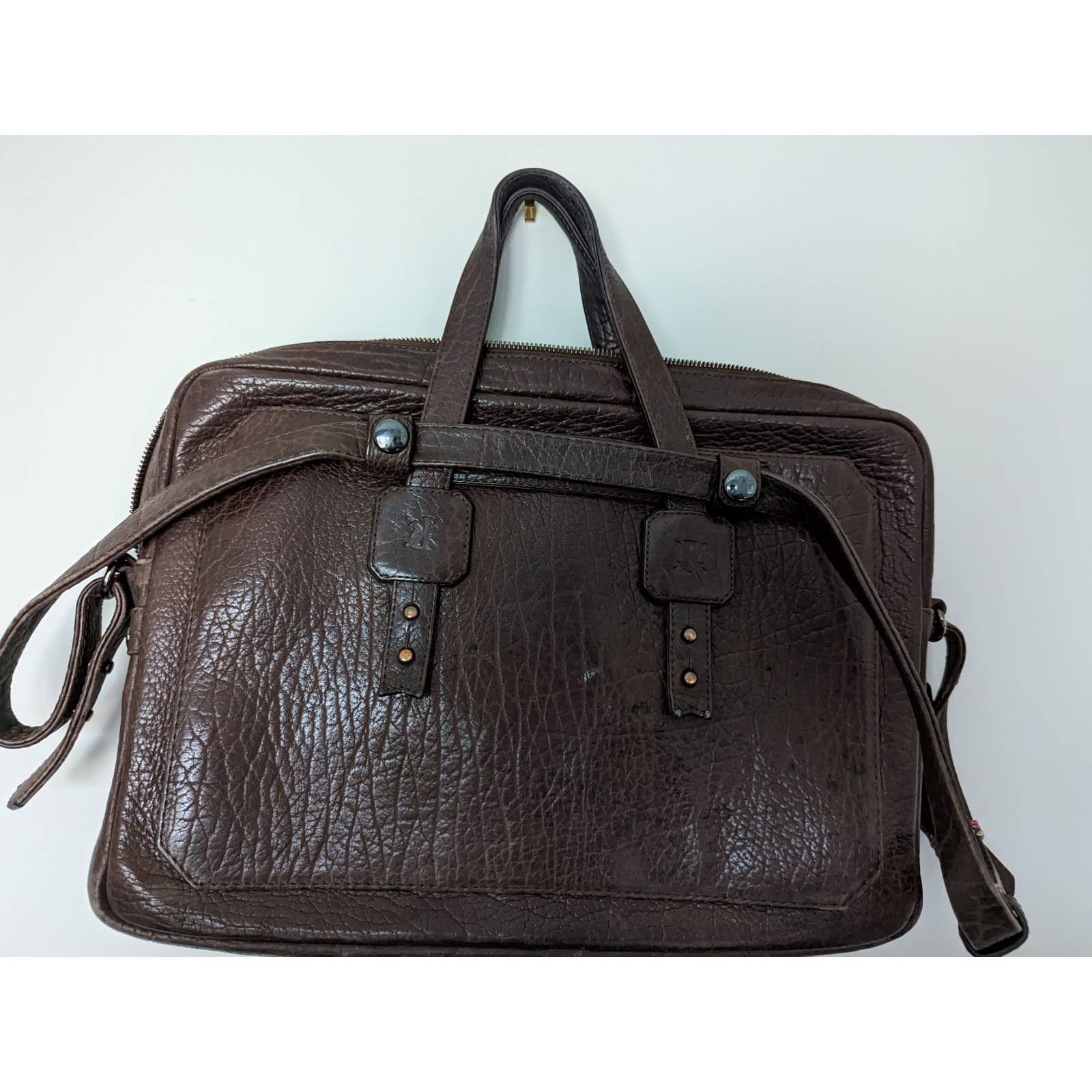 Parabellum Parabellum Slim Briefcase Tobacco Size ONE SIZE - 2 Thumbnail