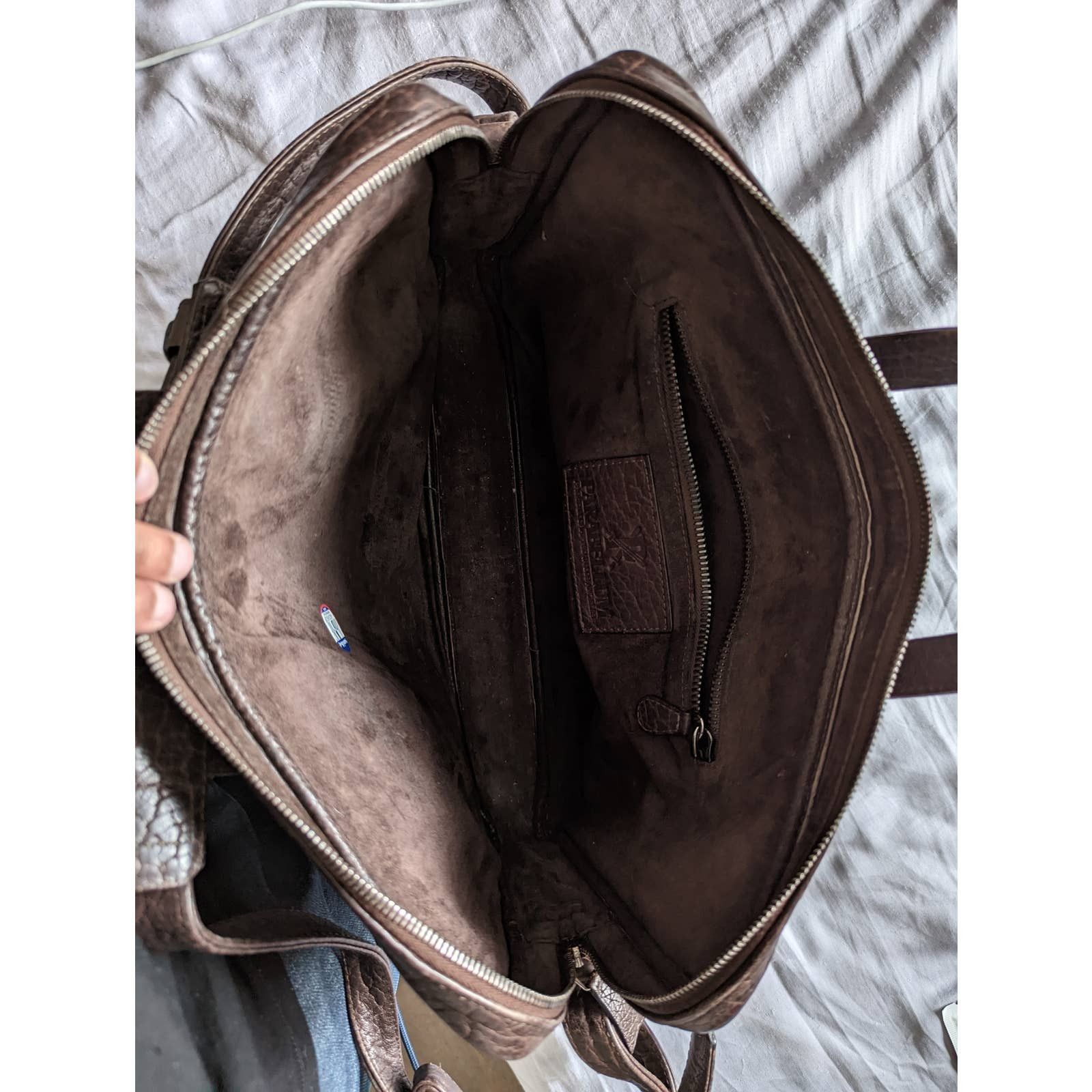 Parabellum Parabellum Slim Briefcase Tobacco Size ONE SIZE - 8 Thumbnail