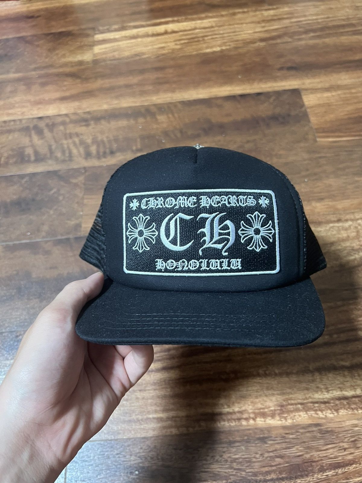 Chrome Hearts Chrome hearts Honolulu trucker hat Grailed