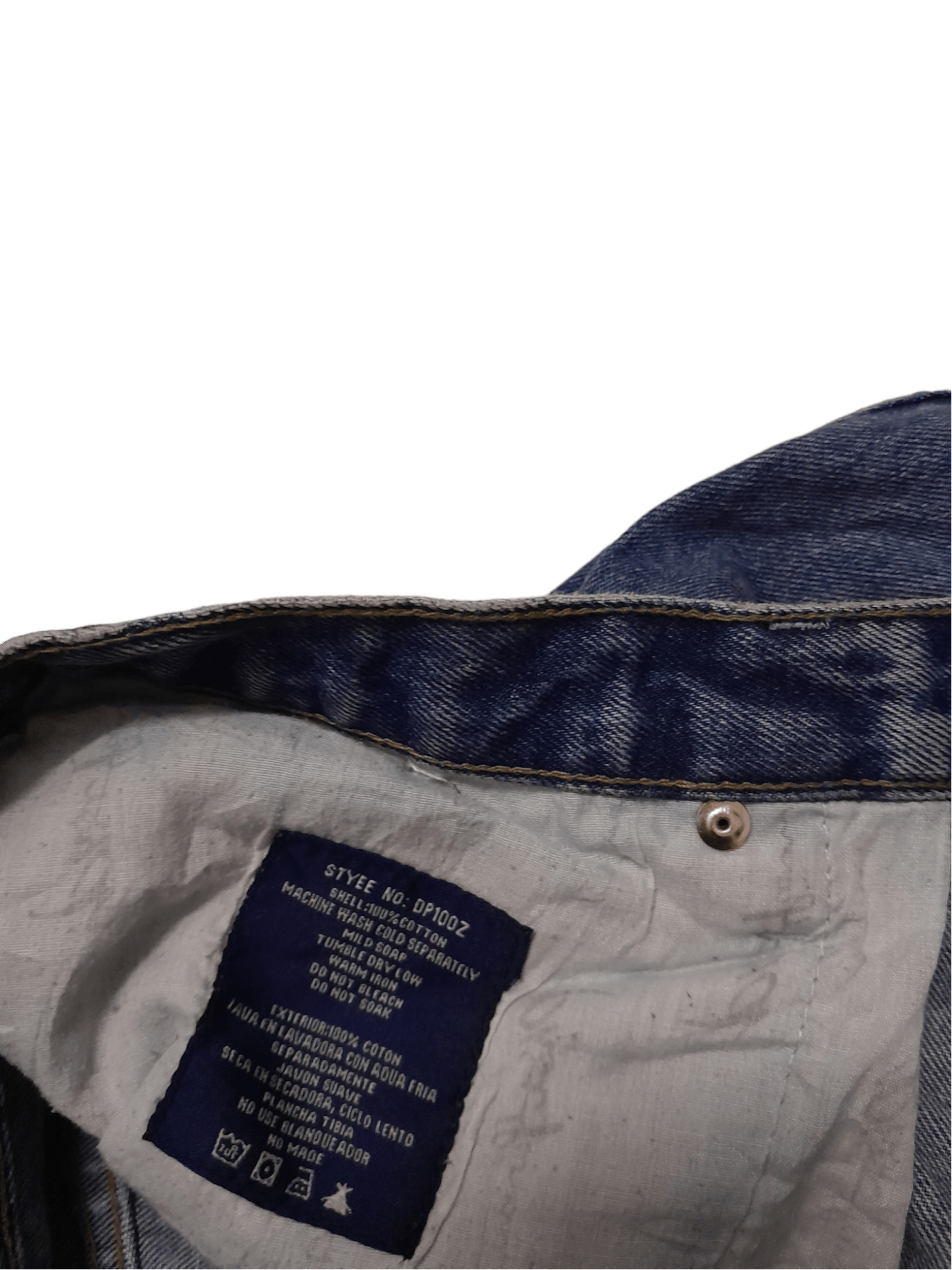 Phat Farm × Vintage 90s Phat Farm Denim (E479) Size US 38 / EU 54 - 7 Thumbnail