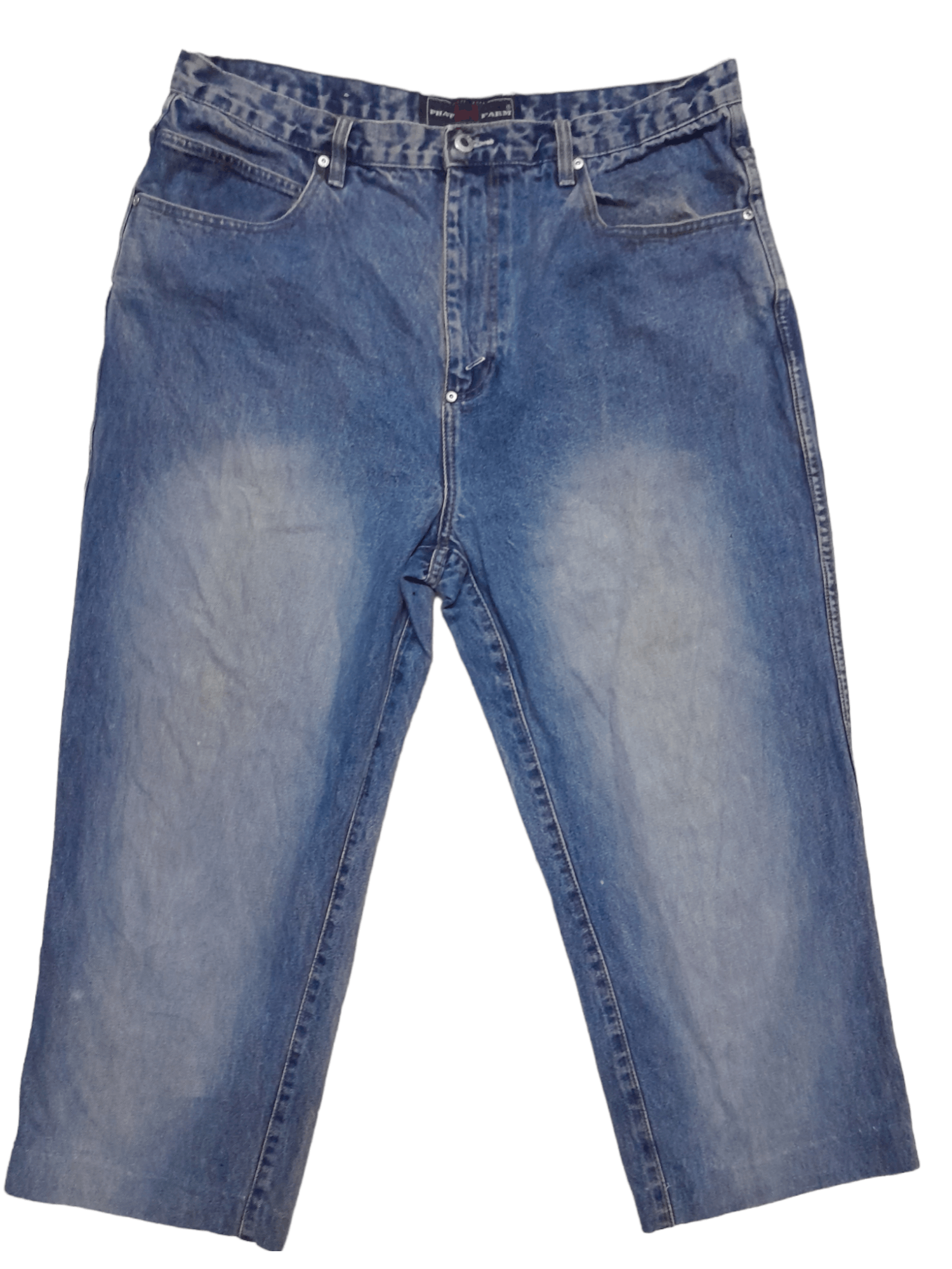 Phat Farm × Vintage 90s Phat Farm Denim (E479) Size US 38 / EU 54 - 4 Thumbnail