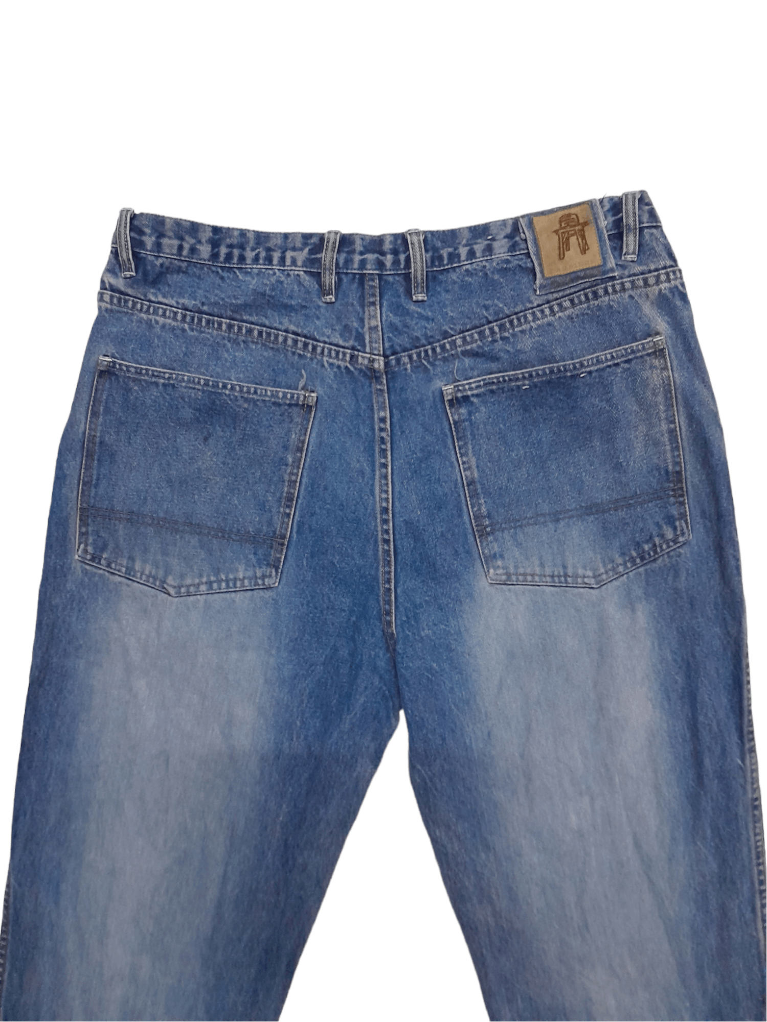 Phat Farm × Vintage 90s Phat Farm Denim (E479) Size US 38 / EU 54 - 2 Thumbnail