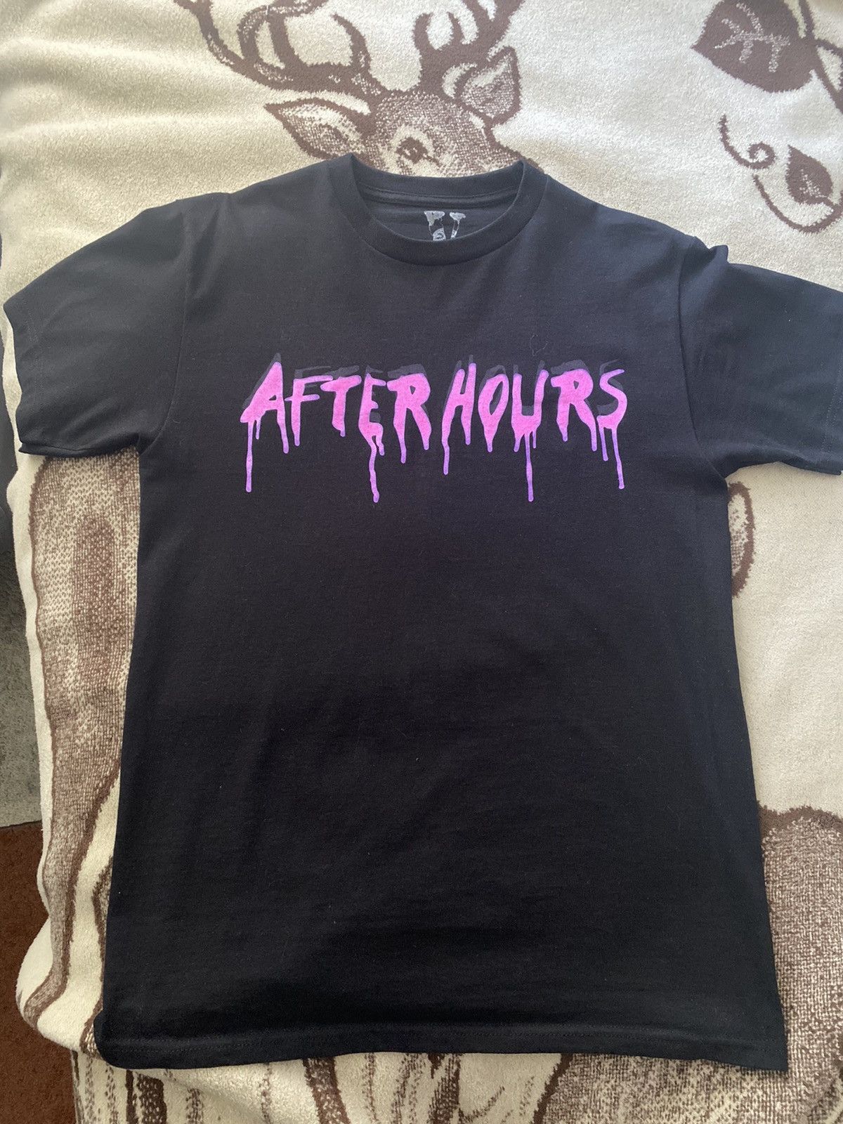 Vlone x The Weeknd After Hours Acid Drip Tee