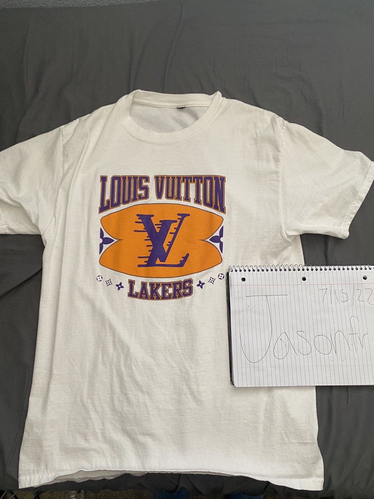 Bravest Studios Bravest Studios Louis Vuitton Lakers Tee Size US M / EU 48-50 / 2 - 4 Thumbnail