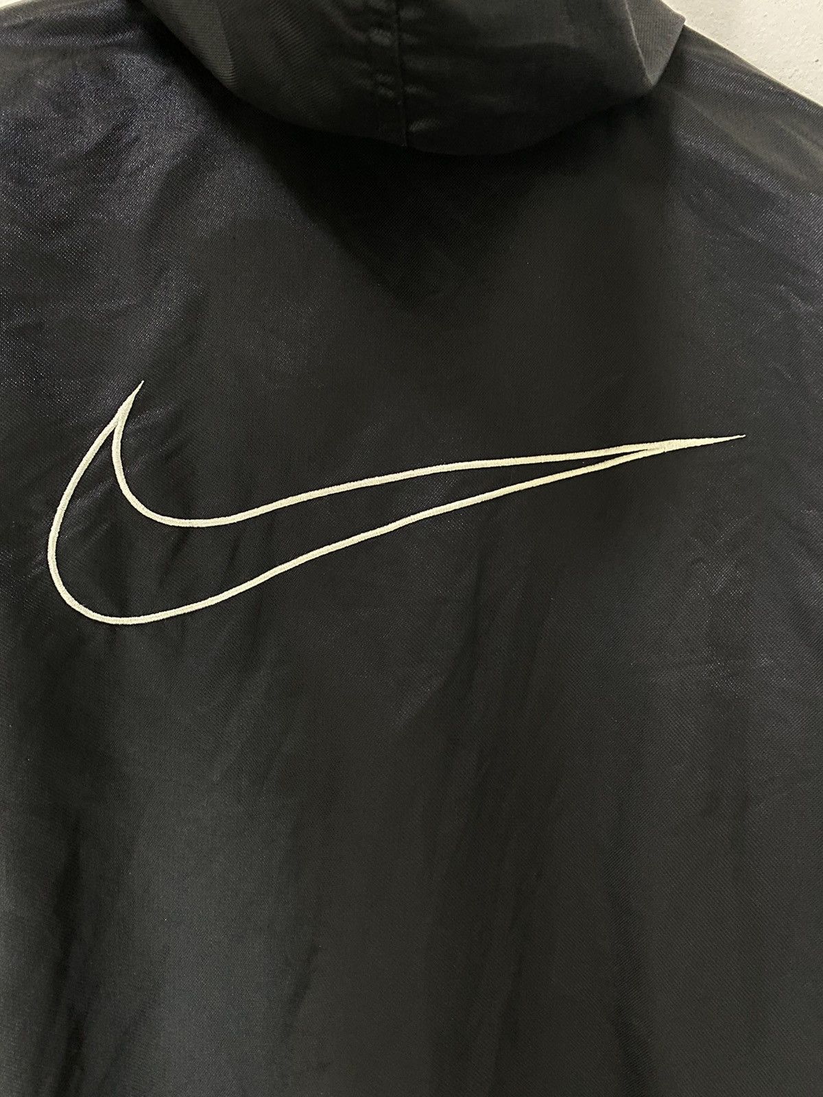 Nike Vintage 90’s Nike Windbreaker Jacket Half Zipper Middle Logo Size US L / EU 52-54 / 3 - 6 Thumbnail
