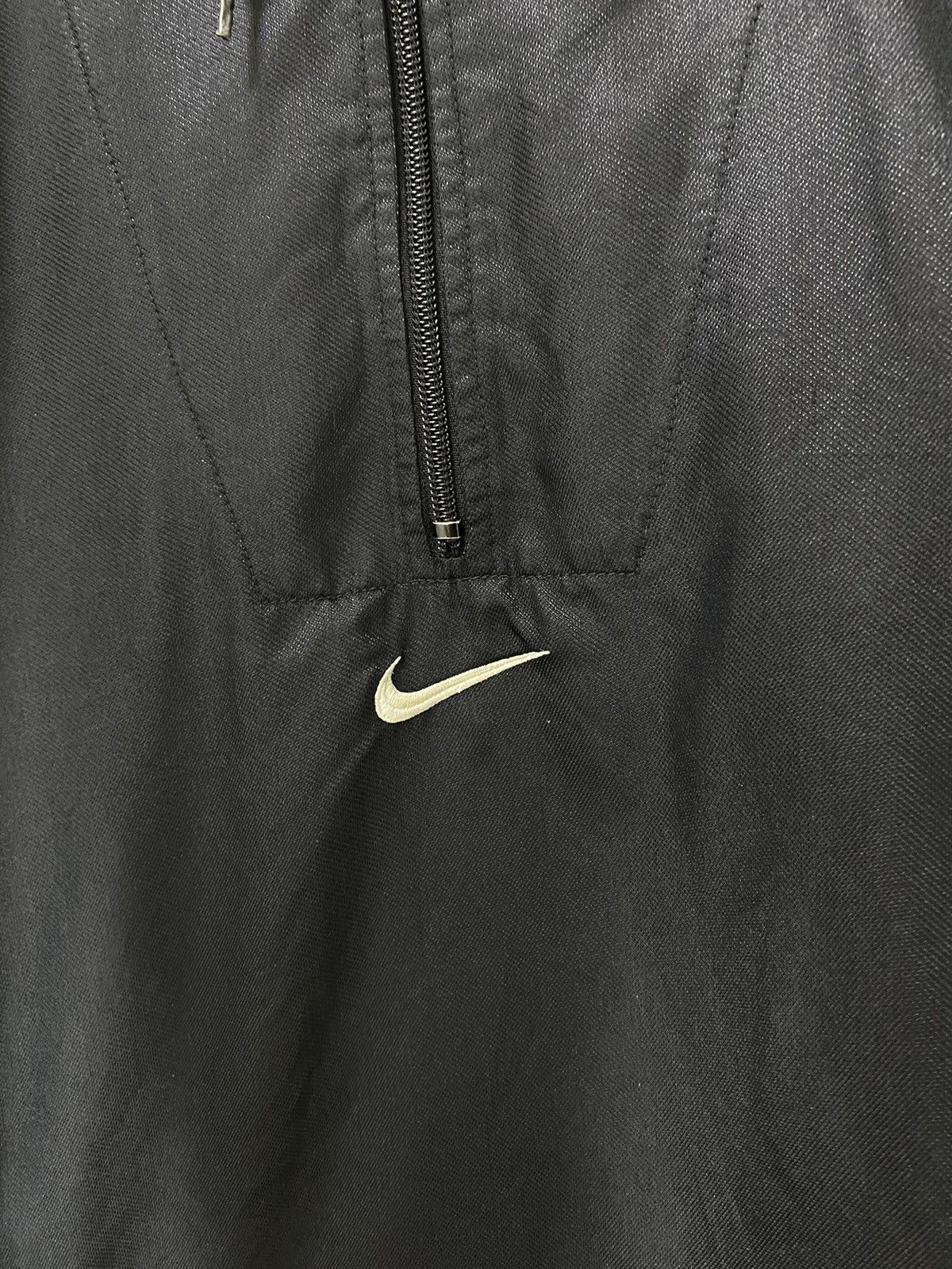 Nike Vintage 90’s Nike Windbreaker Jacket Half Zipper Middle Logo Size US L / EU 52-54 / 3 - 4 Thumbnail