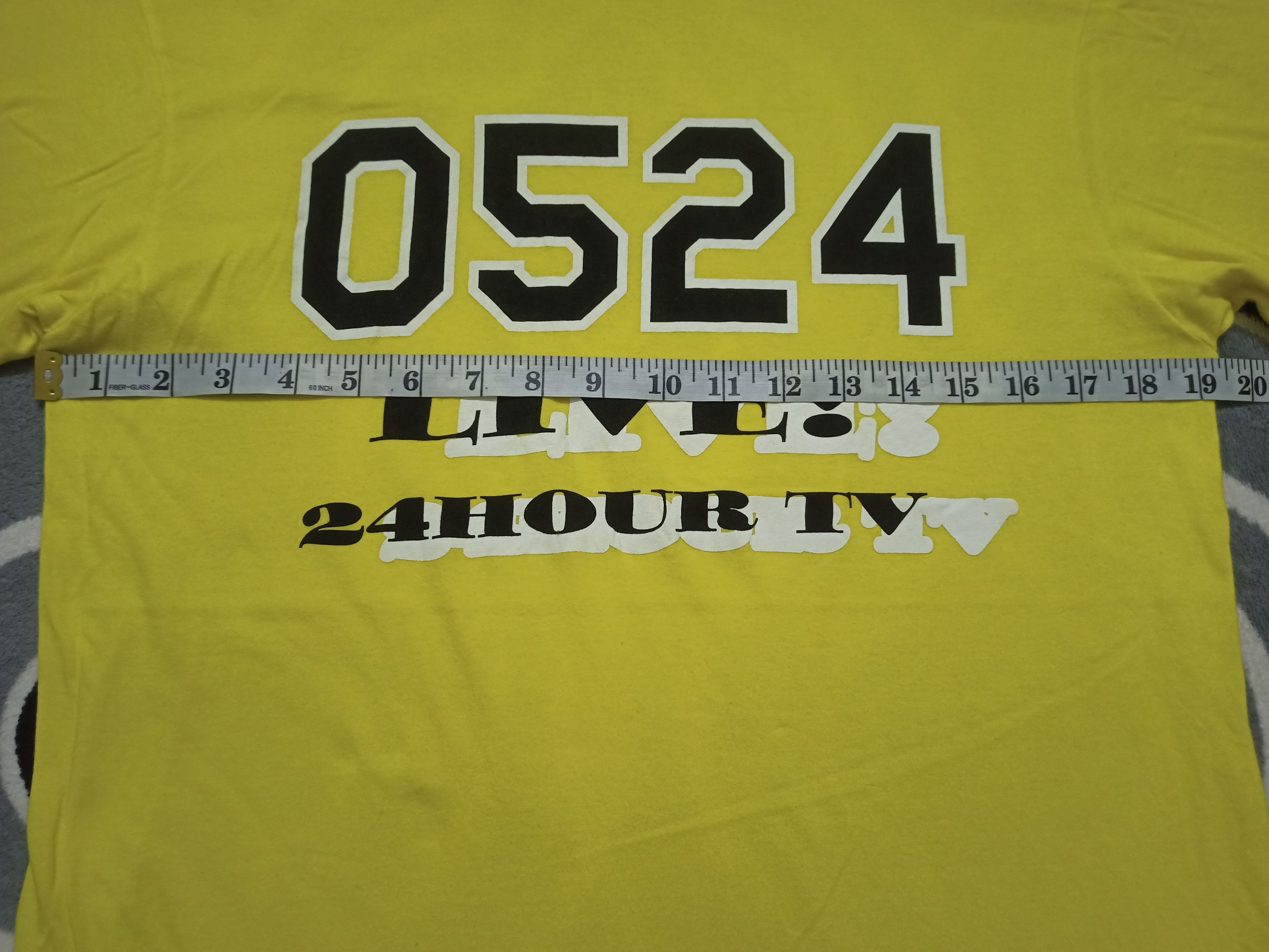 Designer × Japanese Brand × Vintage Vintage 24 HOUR TELEVISION T-Shirt Size L / US 10 / IT 46 - 4 Thumbnail