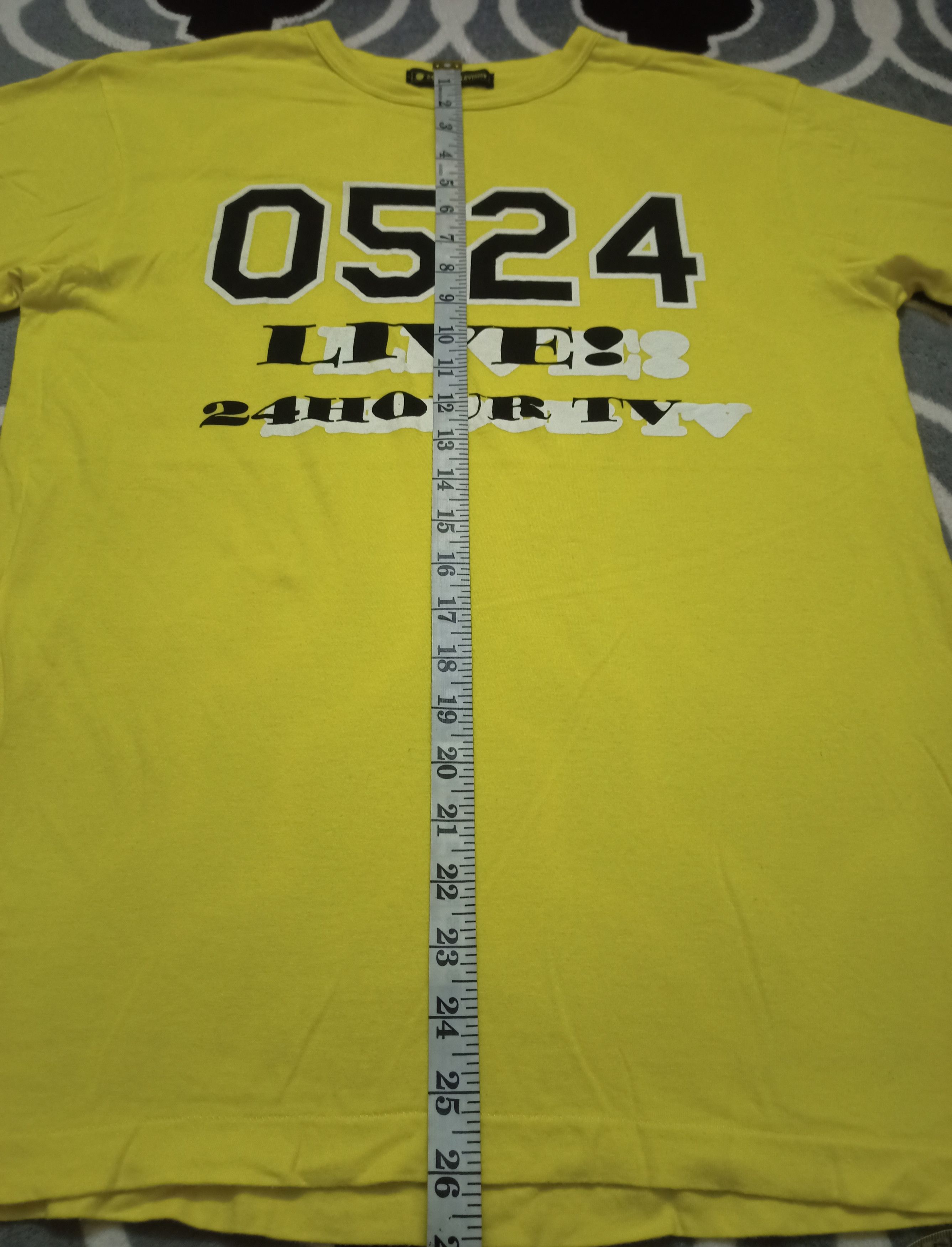 Designer × Japanese Brand × Vintage Vintage 24 HOUR TELEVISION T-Shirt Size L / US 10 / IT 46 - 5 Thumbnail