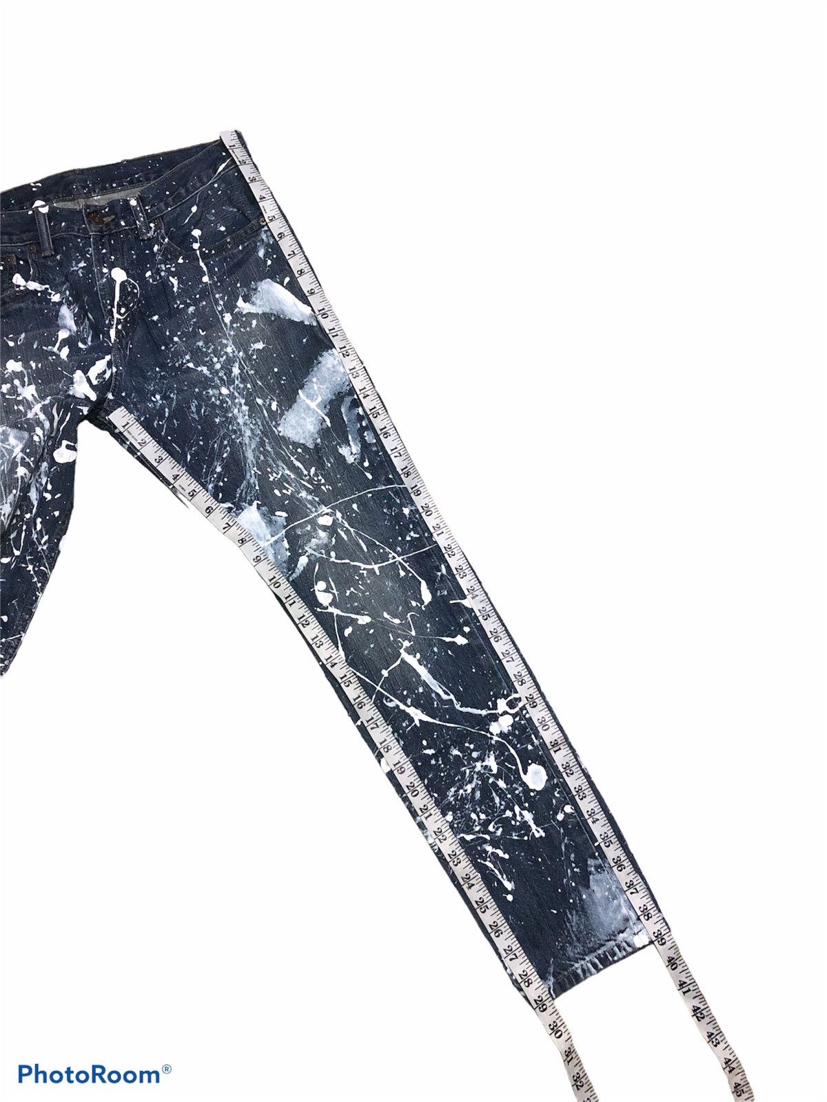 Levi's SPLATTERED PAINT LEVIS 520 135 YEARS ANNIVERSARY Size US 30 / EU 46 - 9 Thumbnail