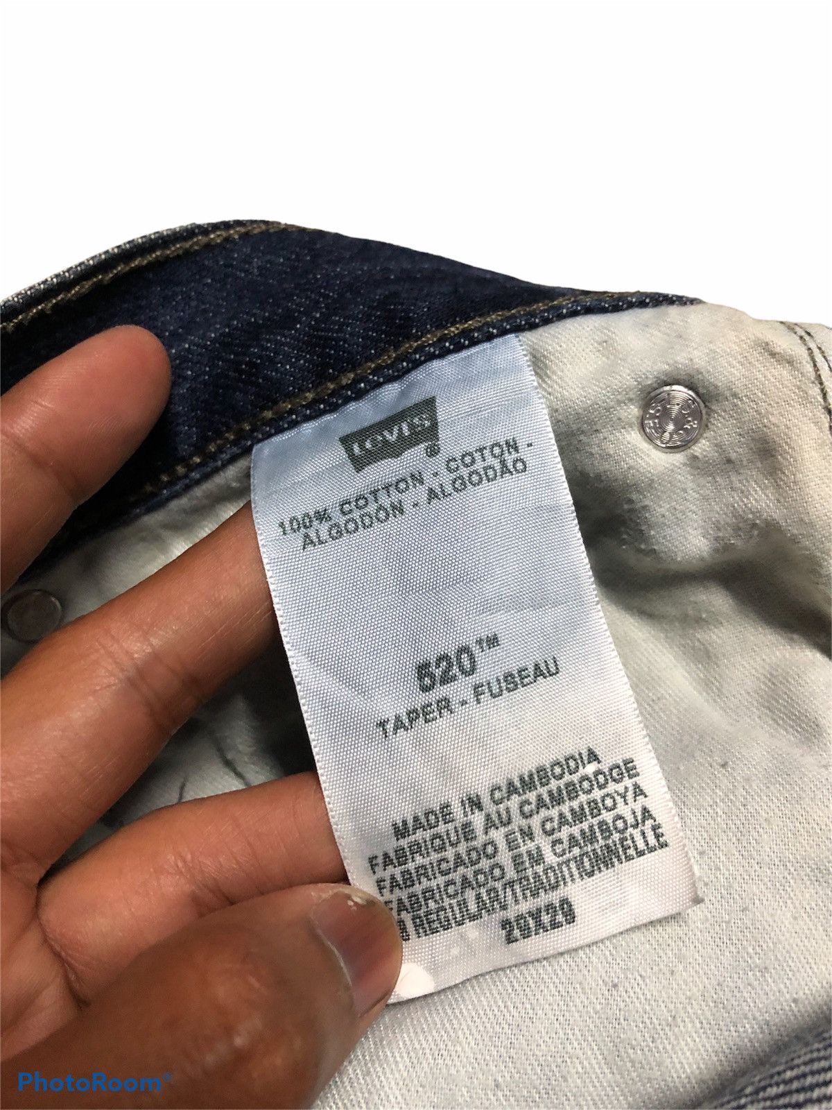 Levi's SPLATTERED PAINT LEVIS 520 135 YEARS ANNIVERSARY Size US 30 / EU 46 - 6 Thumbnail