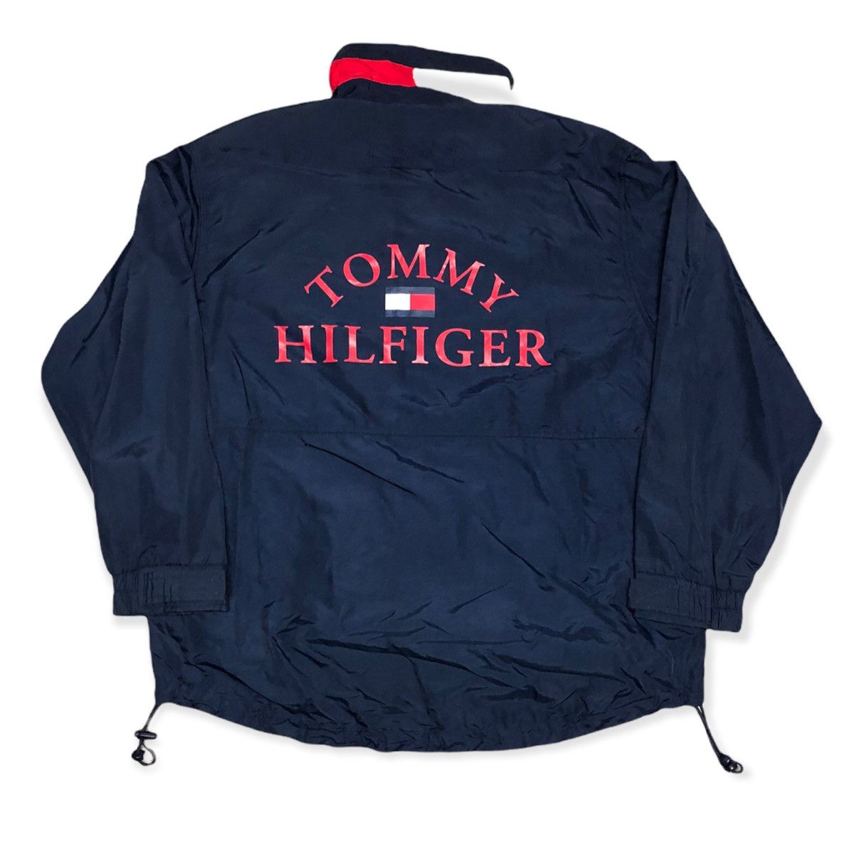 Tommy Hilfiger Vintage Tommy Hilfiger Windbreaker Jacket 90s Size US L / EU 52-54 / 3 - 2 Thumbnail