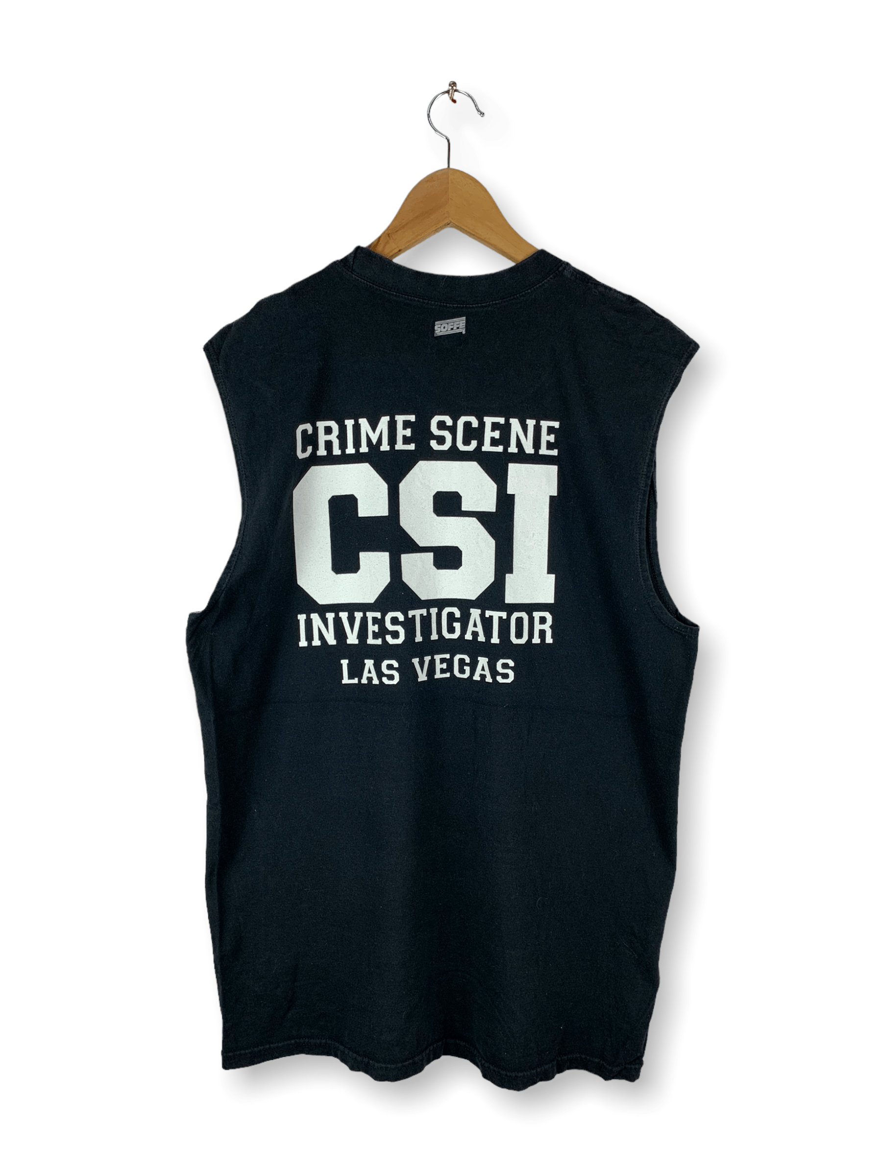 Vintage 🔥CSI Las Vegas American TV Series Sleeveless Tops Size US L / EU 52-54 / 3 - 1 Thumbnail
