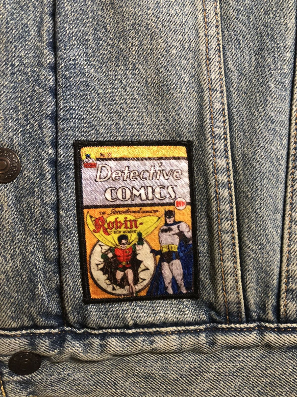 Levi's × Vintage 90s Levi’s Custom Sherpa Jacket Size US L / EU 52-54 / 3 - 3 Thumbnail