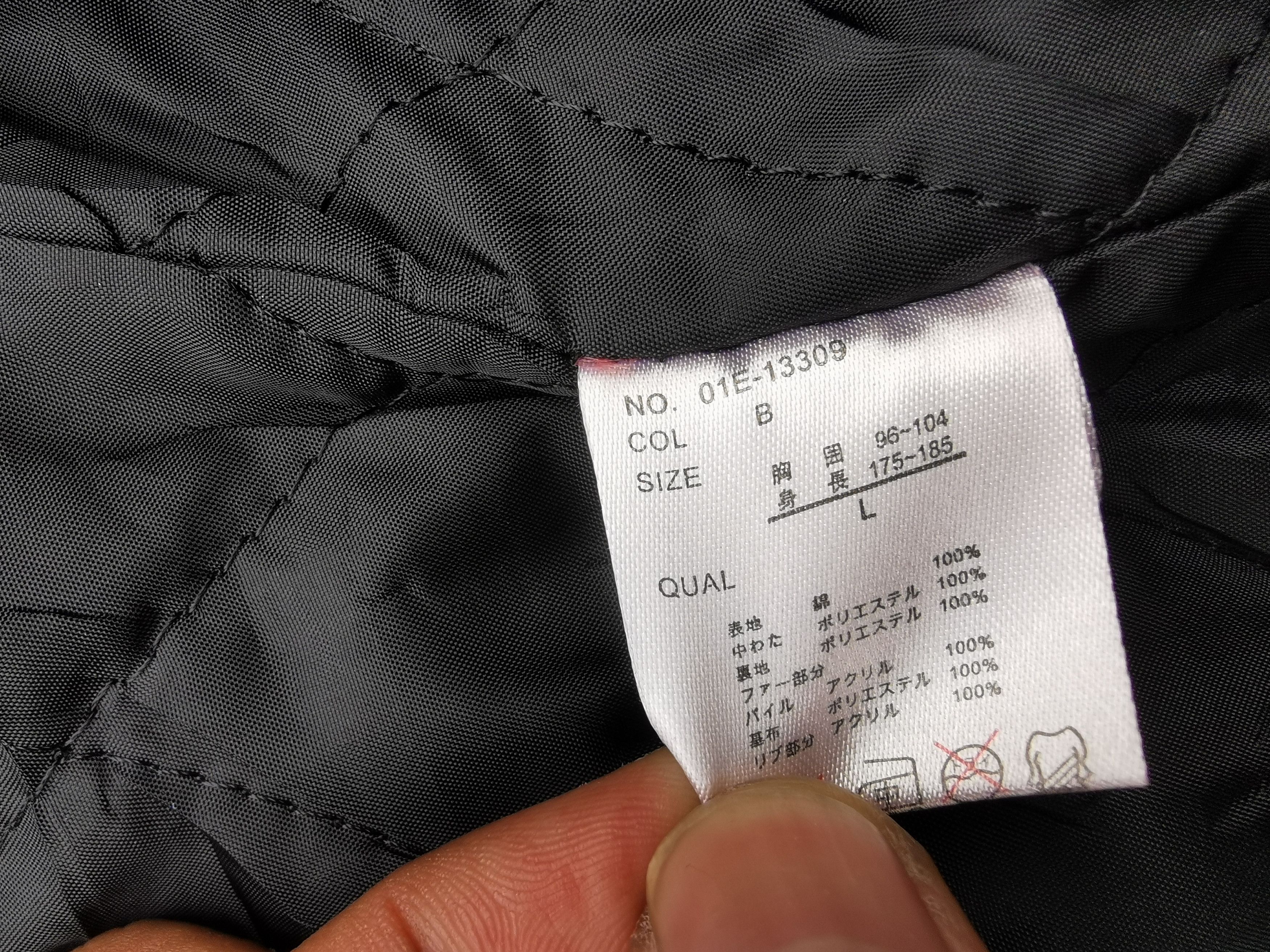 Japanese Brand Allix Design Fur Hoodie Canvas Bomber Jacket