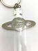 Vivienne Westwood Orb Logo Silver Leather Keychain Size ONE SIZE - 3 Thumbnail