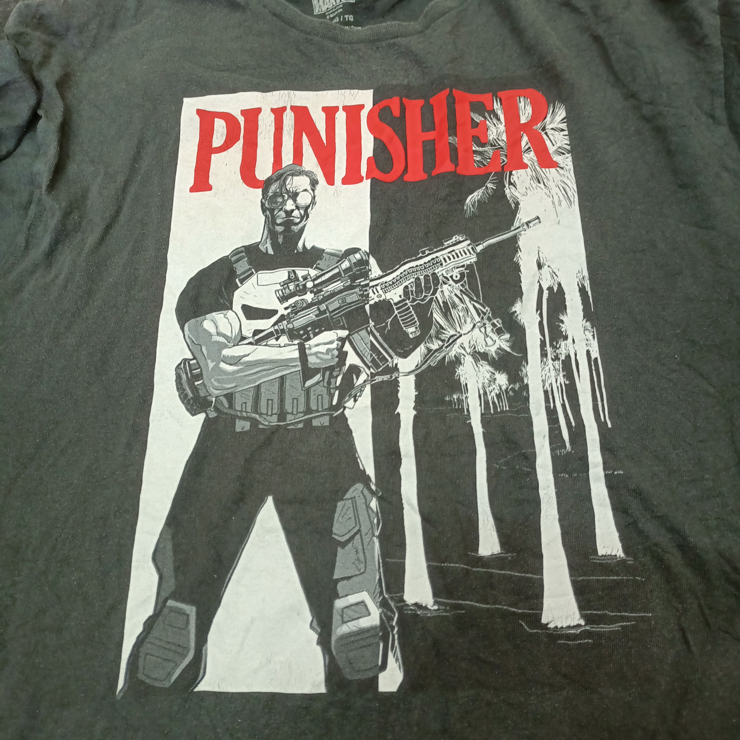 Anime The Punisher by Marvel movie anime t-shirt Size US XL / EU 56 / 4 - 5 Thumbnail