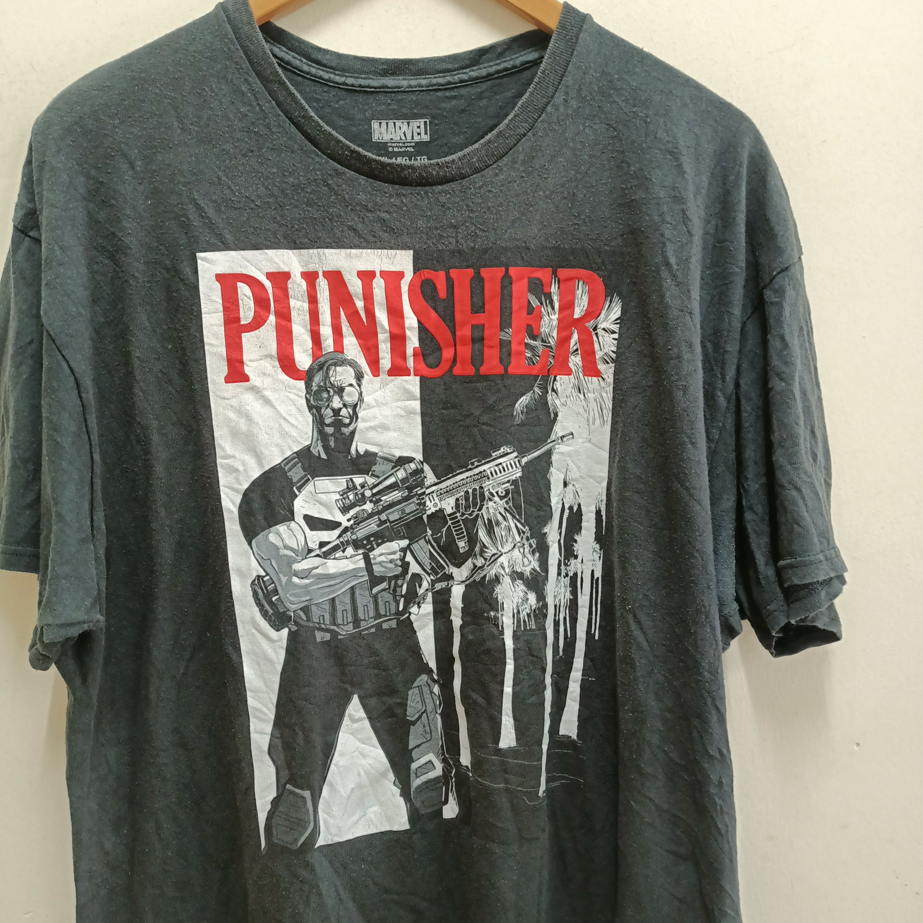 Anime The Punisher by Marvel movie anime t-shirt Size US XL / EU 56 / 4 - 3 Thumbnail