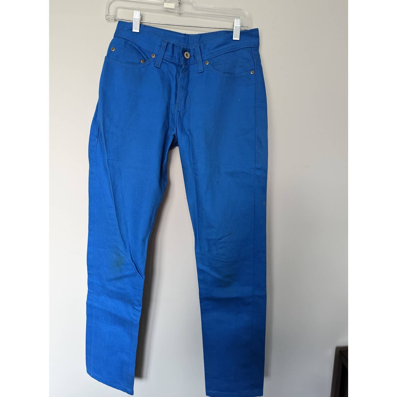 Naked & Famous Naked and Famous Electric Blue Chino (sz 29) Size US 29 - 6 Thumbnail