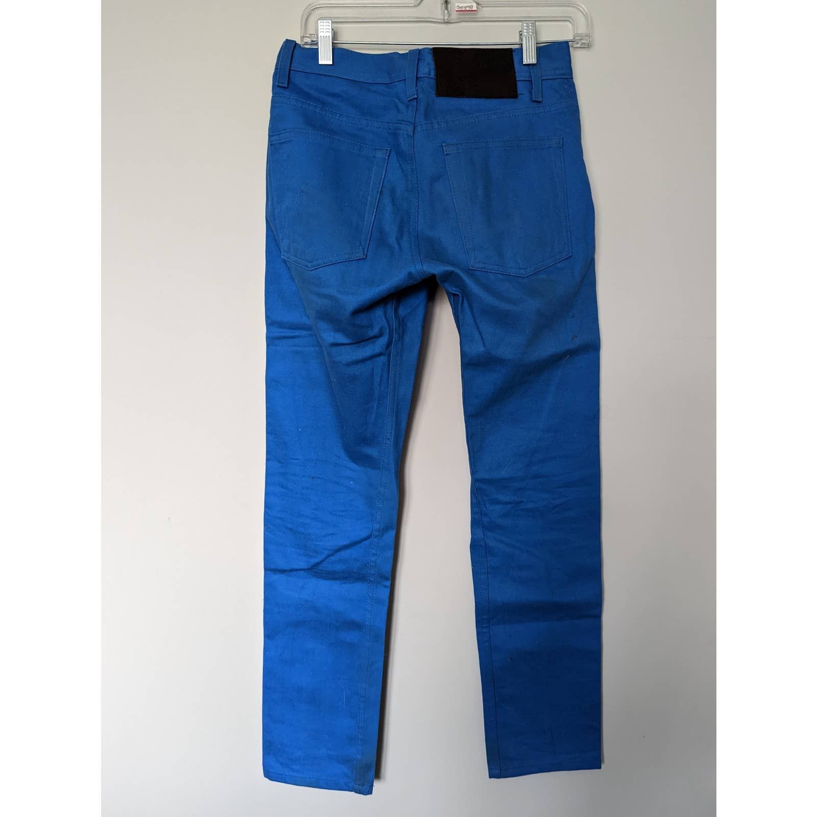 Naked & Famous Naked and Famous Electric Blue Chino (sz 29) Size US 29 - 7 Thumbnail