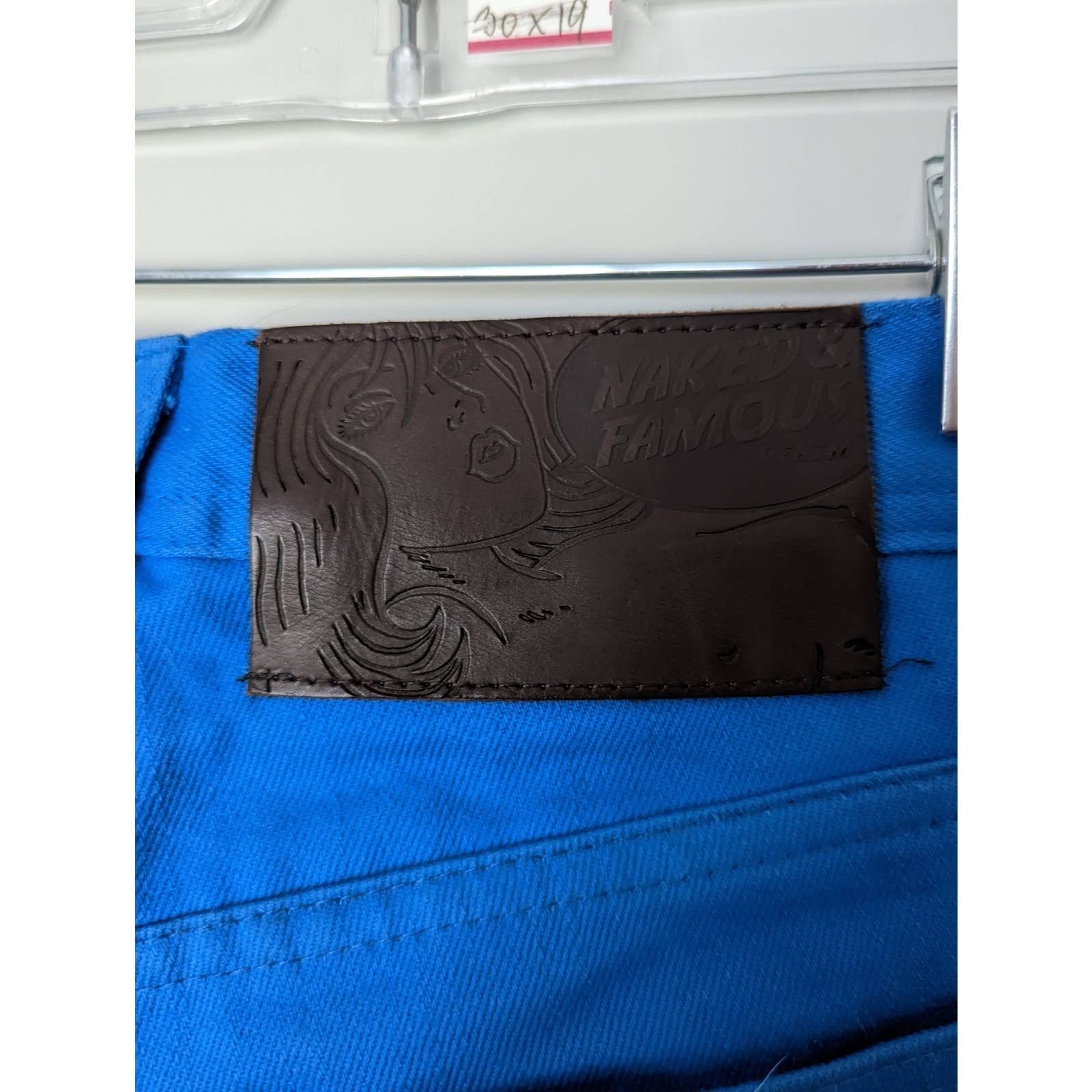 Naked & Famous Naked and Famous Electric Blue Chino (sz 29) Size US 29 - 8 Thumbnail