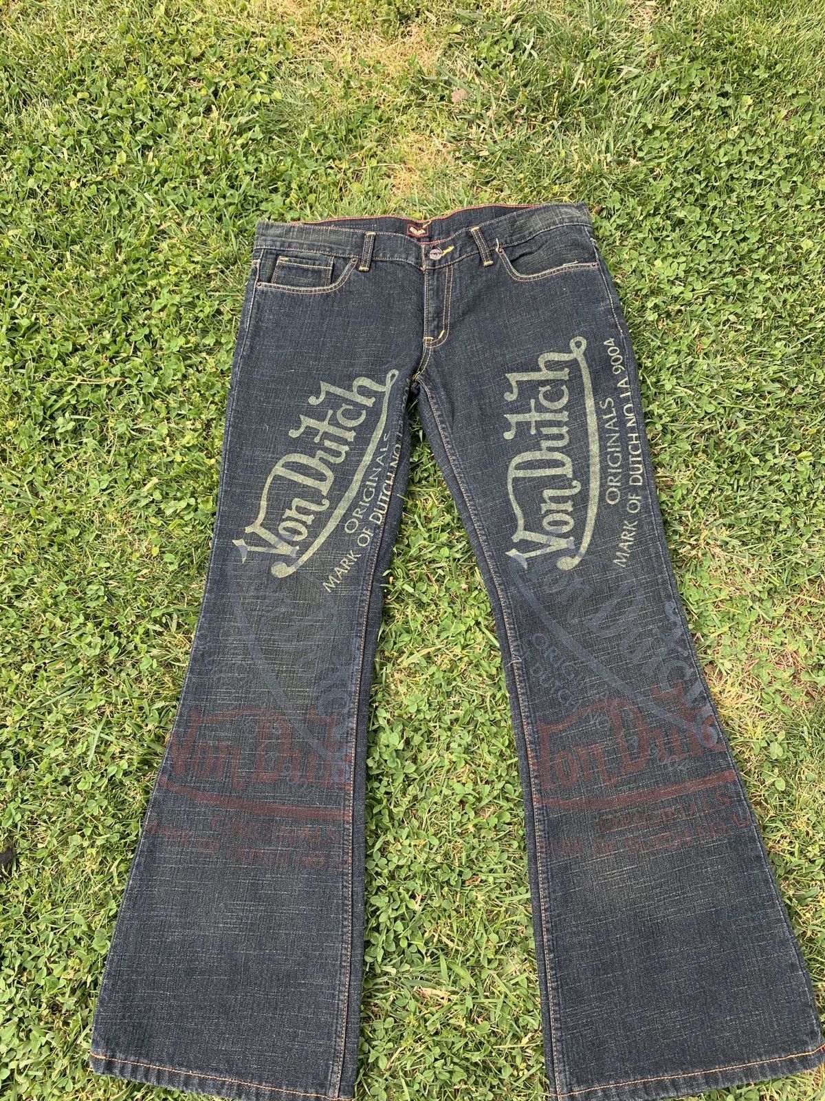 Authentic Vintage Von Dutch top Jeans