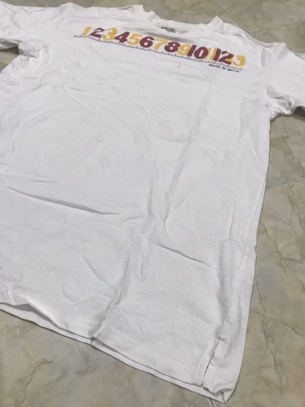Kapital Kapital by Capital Tape Number Printed T-shirt Size US M / EU 48-50 / 2 - 5 Thumbnail