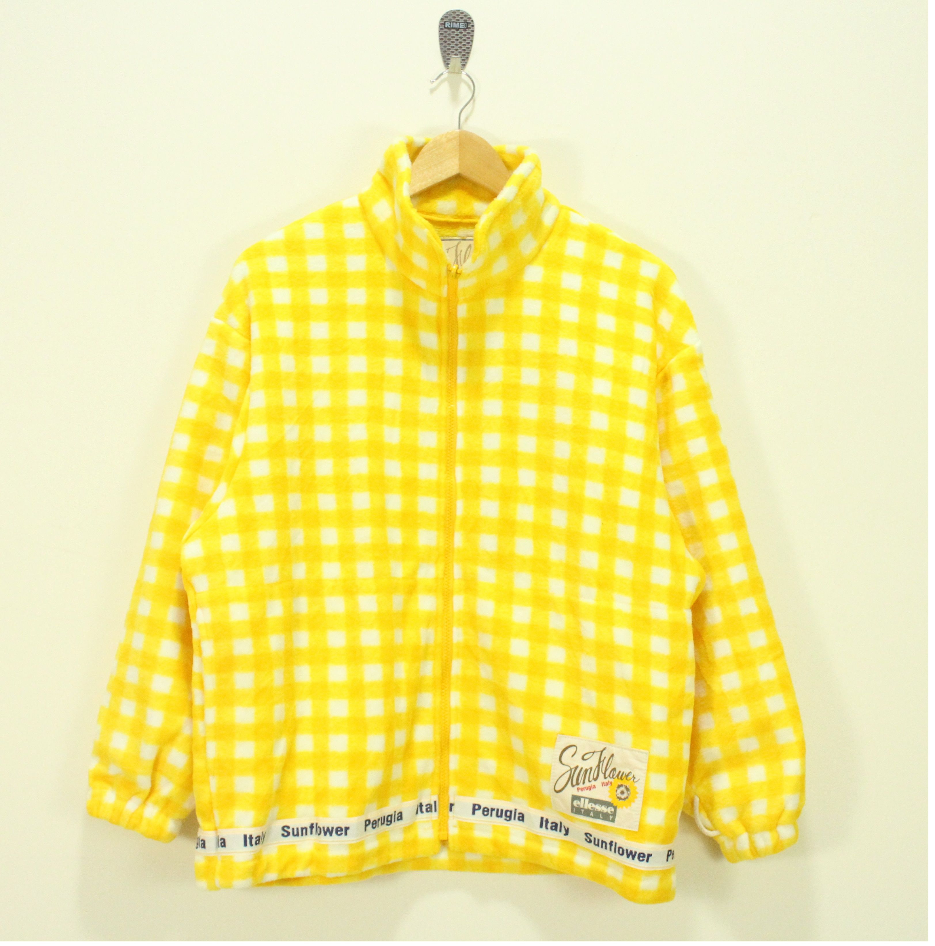 Ellesse × Japanese Brand × Vintage ELLESSE Jacket Ski Embroidery SunFlower Removable Lining Size US L / EU 52-54 / 3 - 7 Thumbnail
