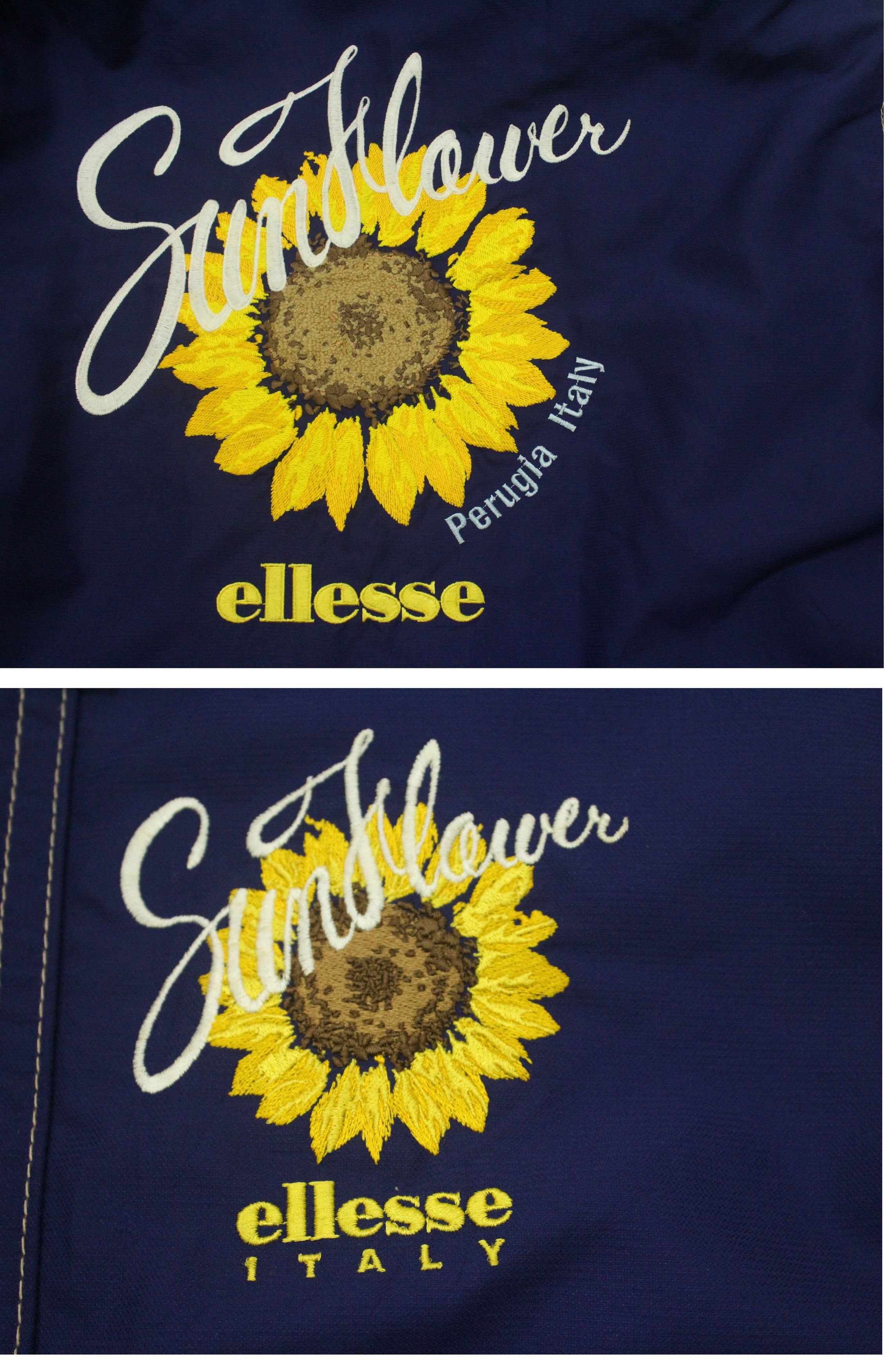 Ellesse × Japanese Brand × Vintage ELLESSE Jacket Ski Embroidery SunFlower Removable Lining Size US L / EU 52-54 / 3 - 5 Thumbnail