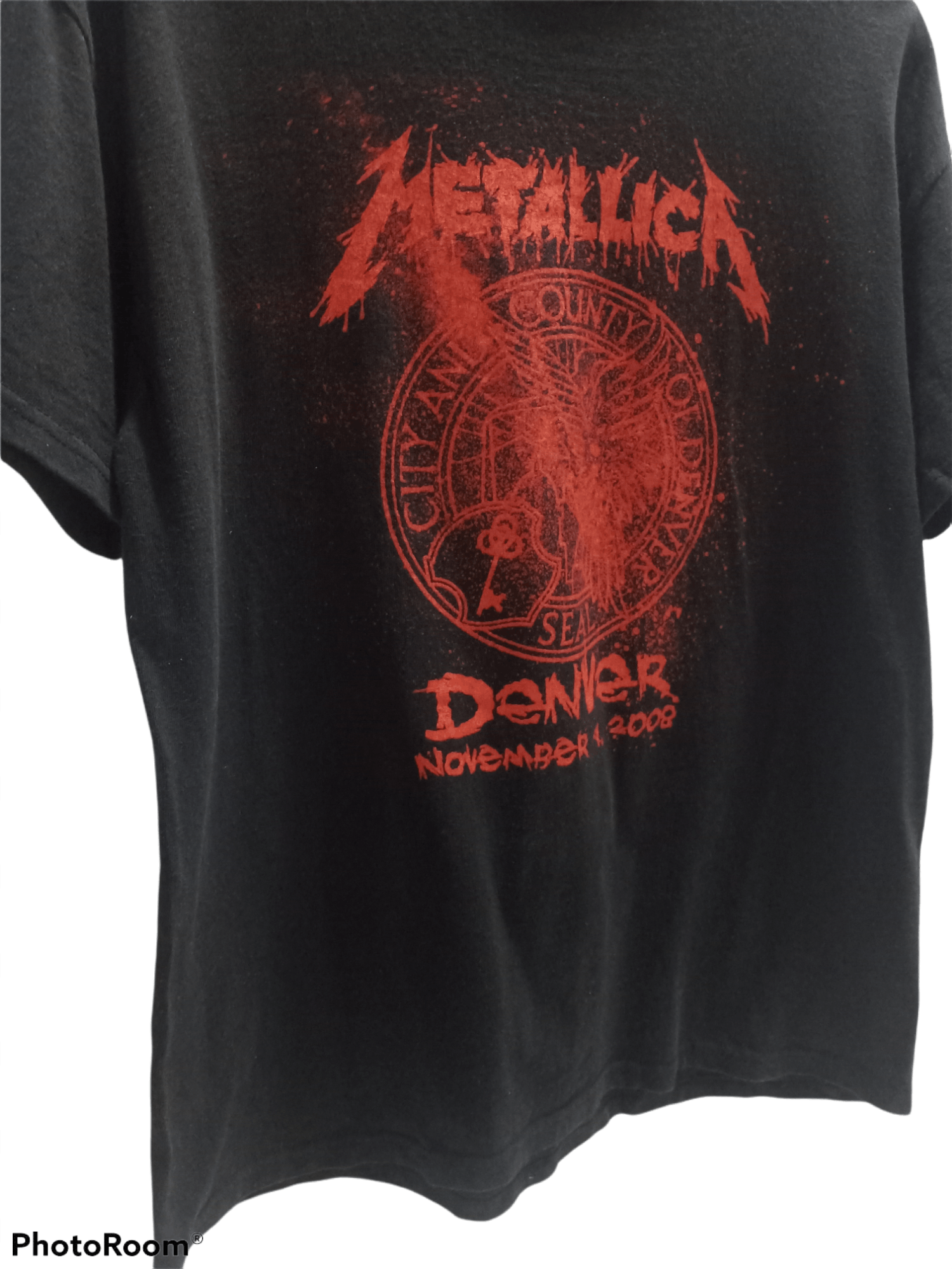 Band Tees × Metallica Metallica Band Denver 2008 Tour Size US M / EU 48-50 / 2 - 3 Thumbnail