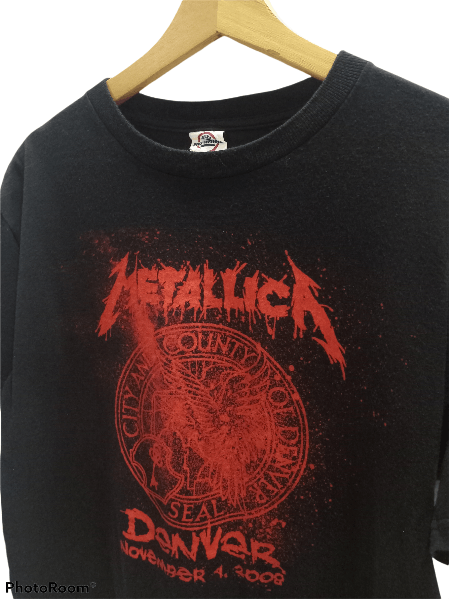Band Tees × Metallica Metallica Band Denver 2008 Tour Size US M / EU 48-50 / 2 - 2 Thumbnail