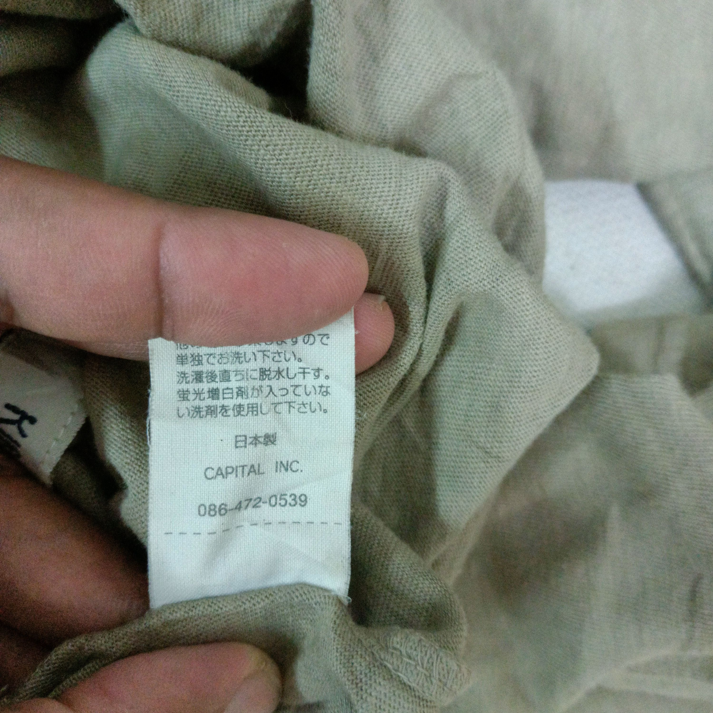 Kapital Kapital Japan long sleeve t-shirts by Kiro Hirata Size US M / EU 48-50 / 2 - 10 Thumbnail