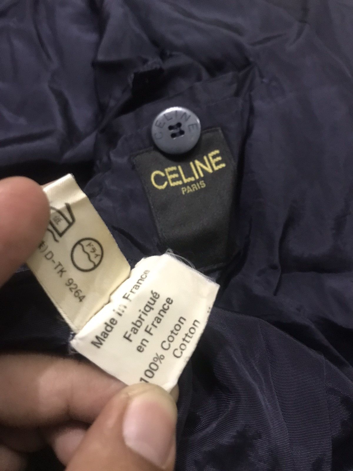 Celine Celine Vintage Wide Ballon Jacket Size US L / EU 52-54 / 3 - 16 Thumbnail